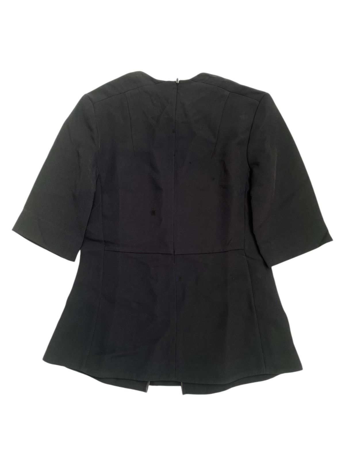 Marni Vintage Marni Black Structural Blouse Size S / US 4 / IT 40 - 5 Thumbnail