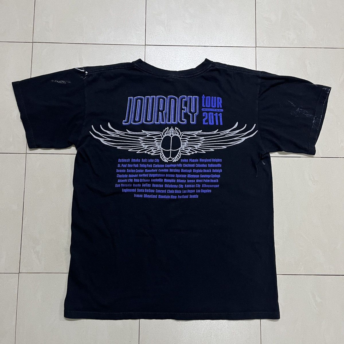 Band Tees × Vintage Journey Band T Shirt Size US S / EU 44-46 / 1 - 8 Thumbnail