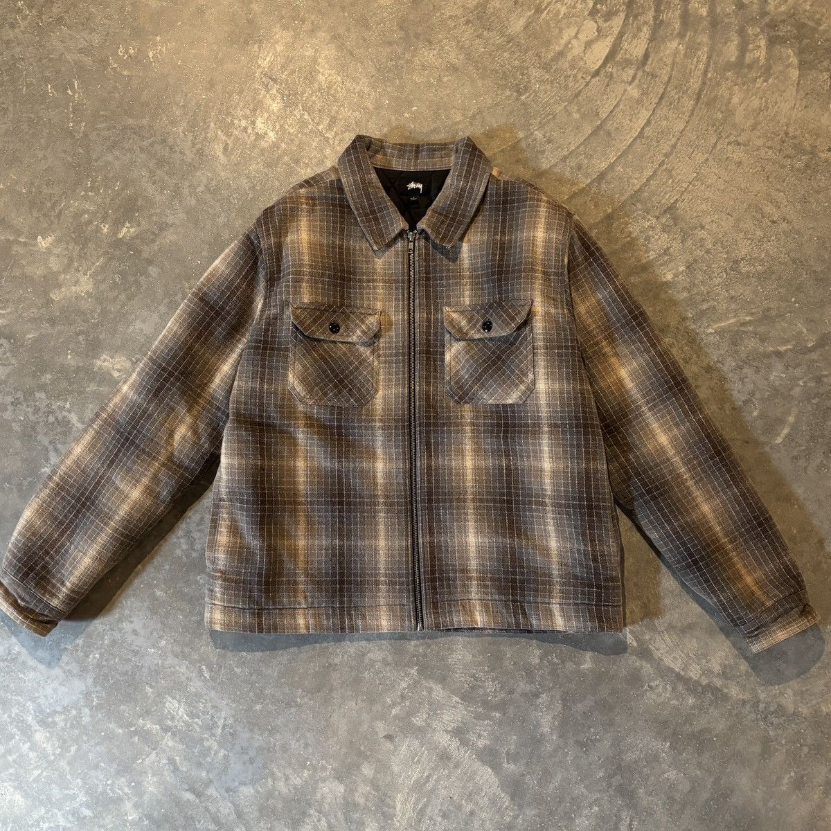 Stussy Stussy Plaid Workwear Jacket Size US L / EU 52-54 / 3 - 1 Thumbnail