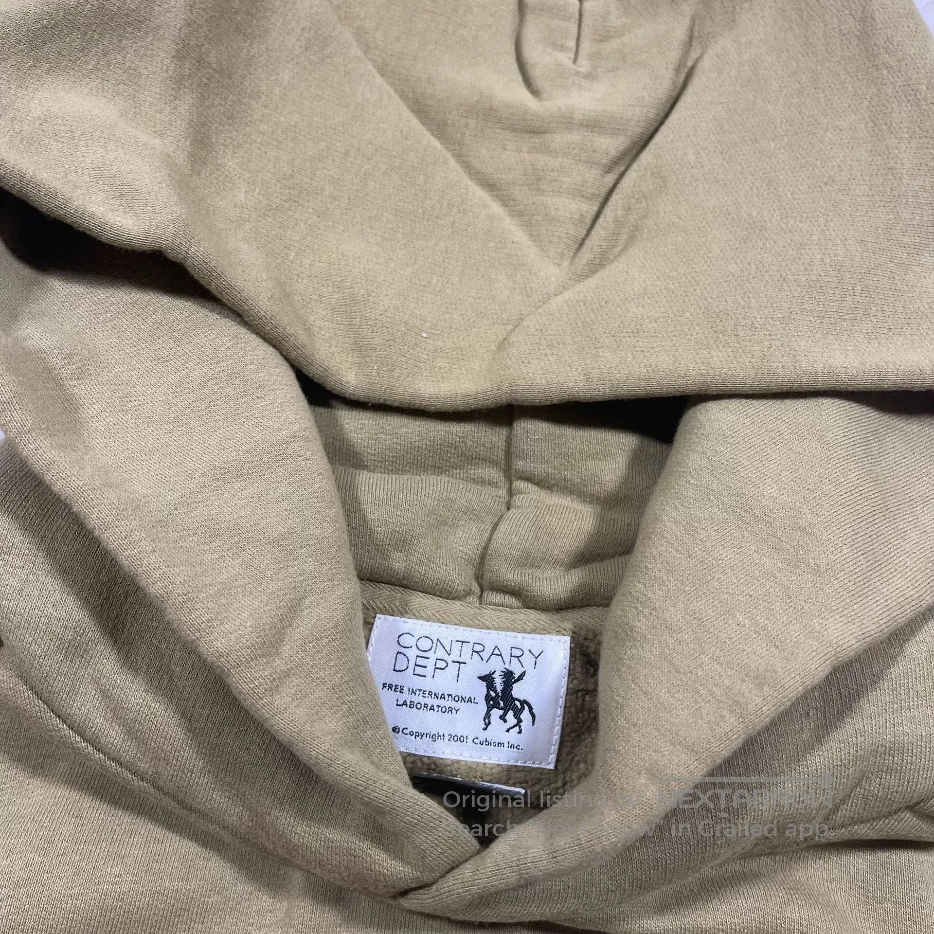 Visvim VISVIM 20SS CONTRARY DEPT JUMBO HOODIE. Size US S / EU 44-46 / 1 - 4 Thumbnail
