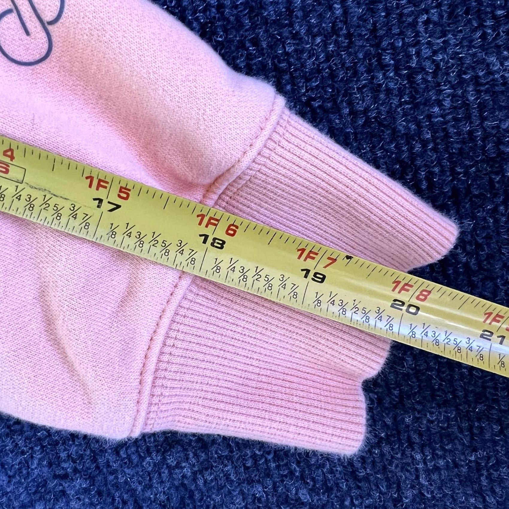 Vintage CALIA Sweatshirt Womens Small Orange Turtleneck Fleece Pullover Athletic Top Size S / US 4 / IT 40 - 6 Thumbnail