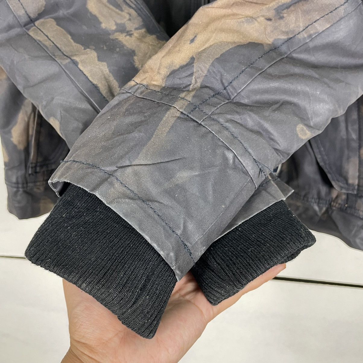 Diesel 💥 DIESEL WAXED BIKER JACKET Size US M / EU 48-50 / 2 - 9 Thumbnail
