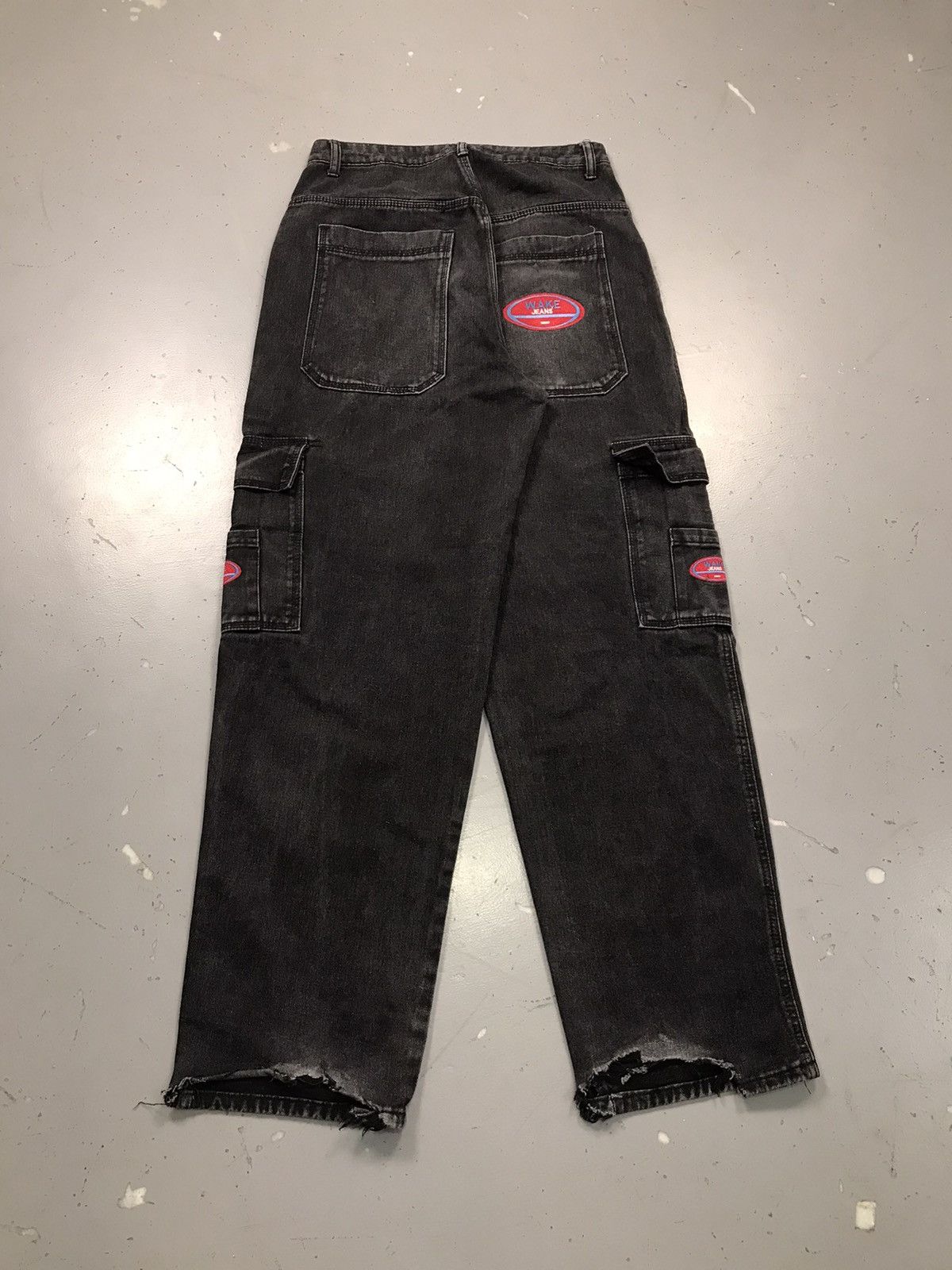 Shein Vintage SHEIN faded baggy cargo denim Size US 32 / EU 48 - 2 Thumbnail