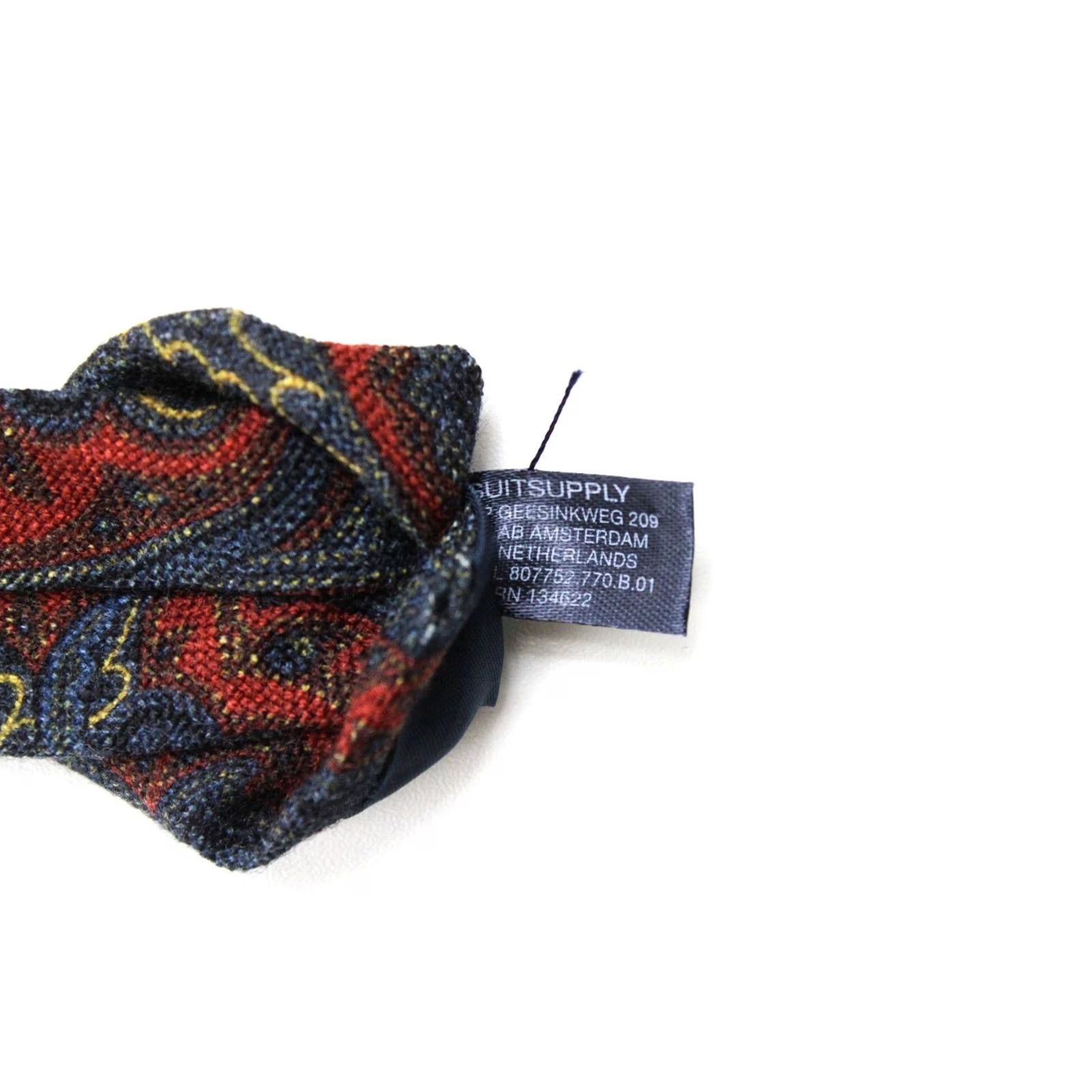 Suitsupply Suitsupply Tie Men's 152 X 8 CM Wool Patterned Tied Pointed Classic Size ONE SIZE - 5 Thumbnail