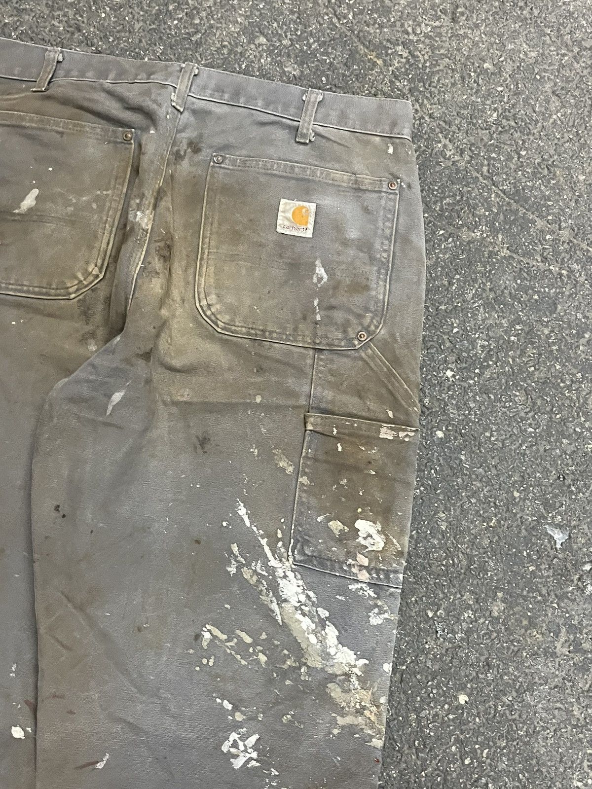 Carhartt × Vintage Carhartt double knees perfectly thrashed and faded baggy Size US 34 / EU 50 - 11 Thumbnail