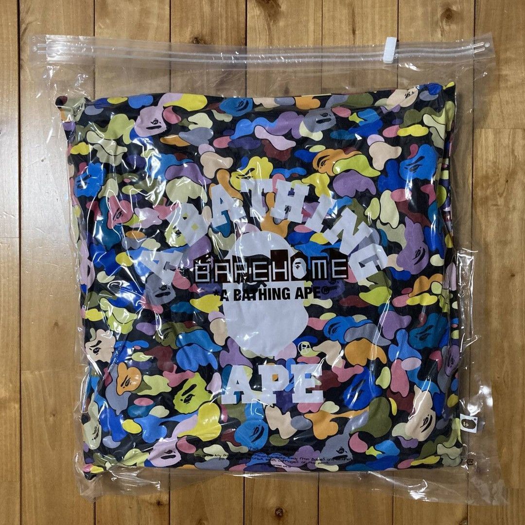 Bape BAPE Multi camo college logo pillow cushion a bathing ape Size ONE SIZE - 3 Thumbnail