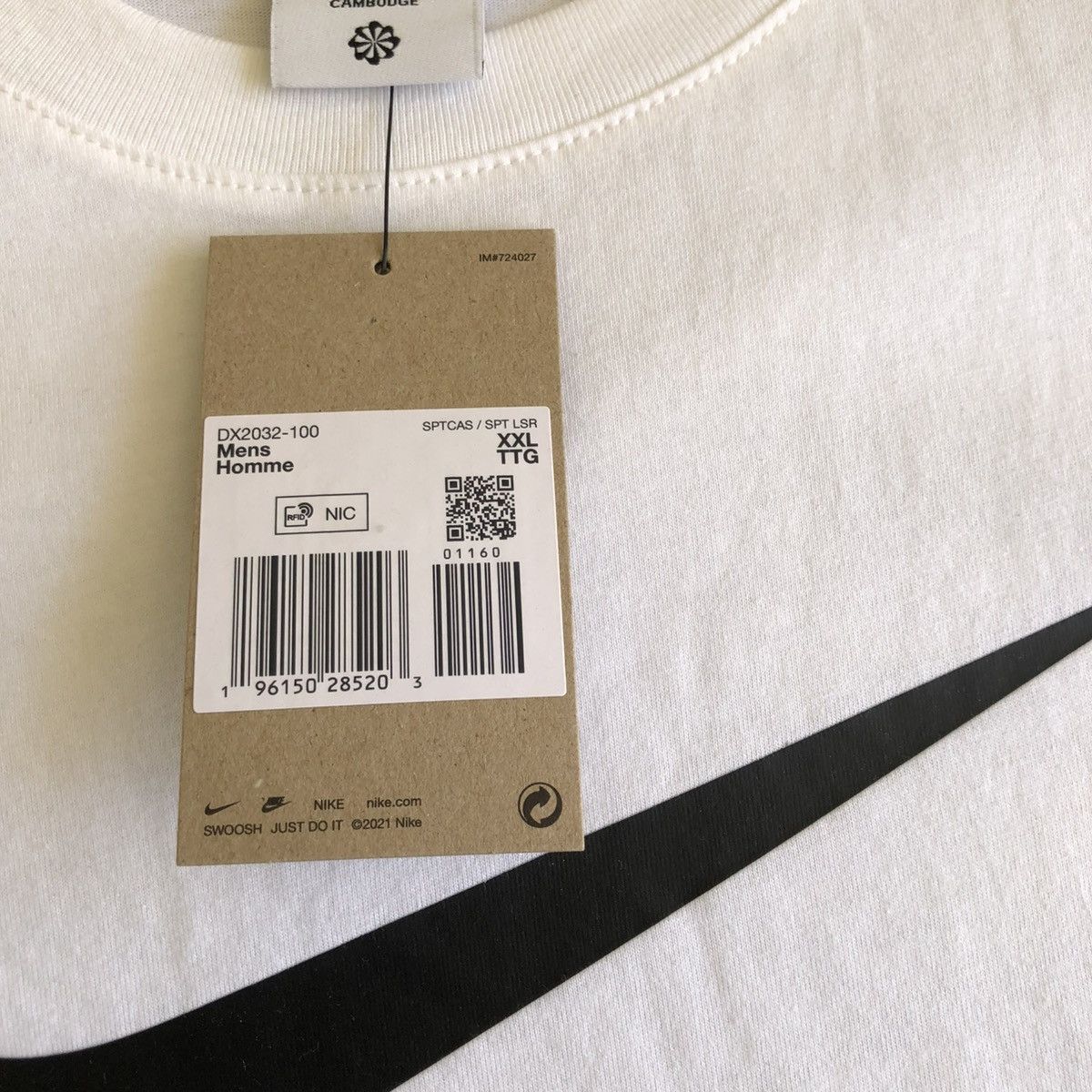 Nike Nike Sportwear Mens Homme T-shirt Size US XXL / EU 58 / 5 - 6 Thumbnail