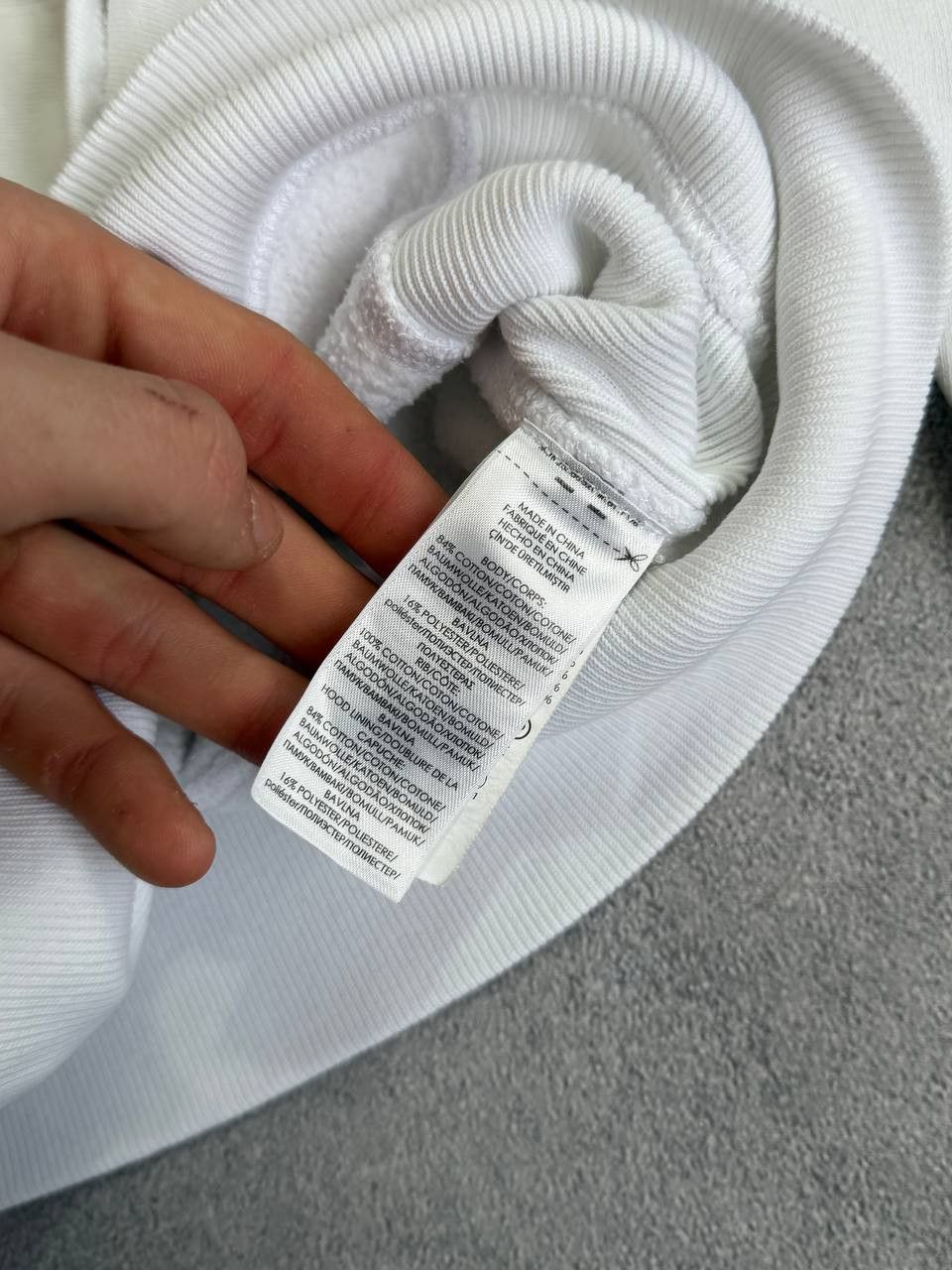 Polo Ralph Lauren Polo Ralph Lauren White Zip-Up Hoodie Y2K Avant-garde Size US M / EU 48-50 / 2 - 9 Thumbnail