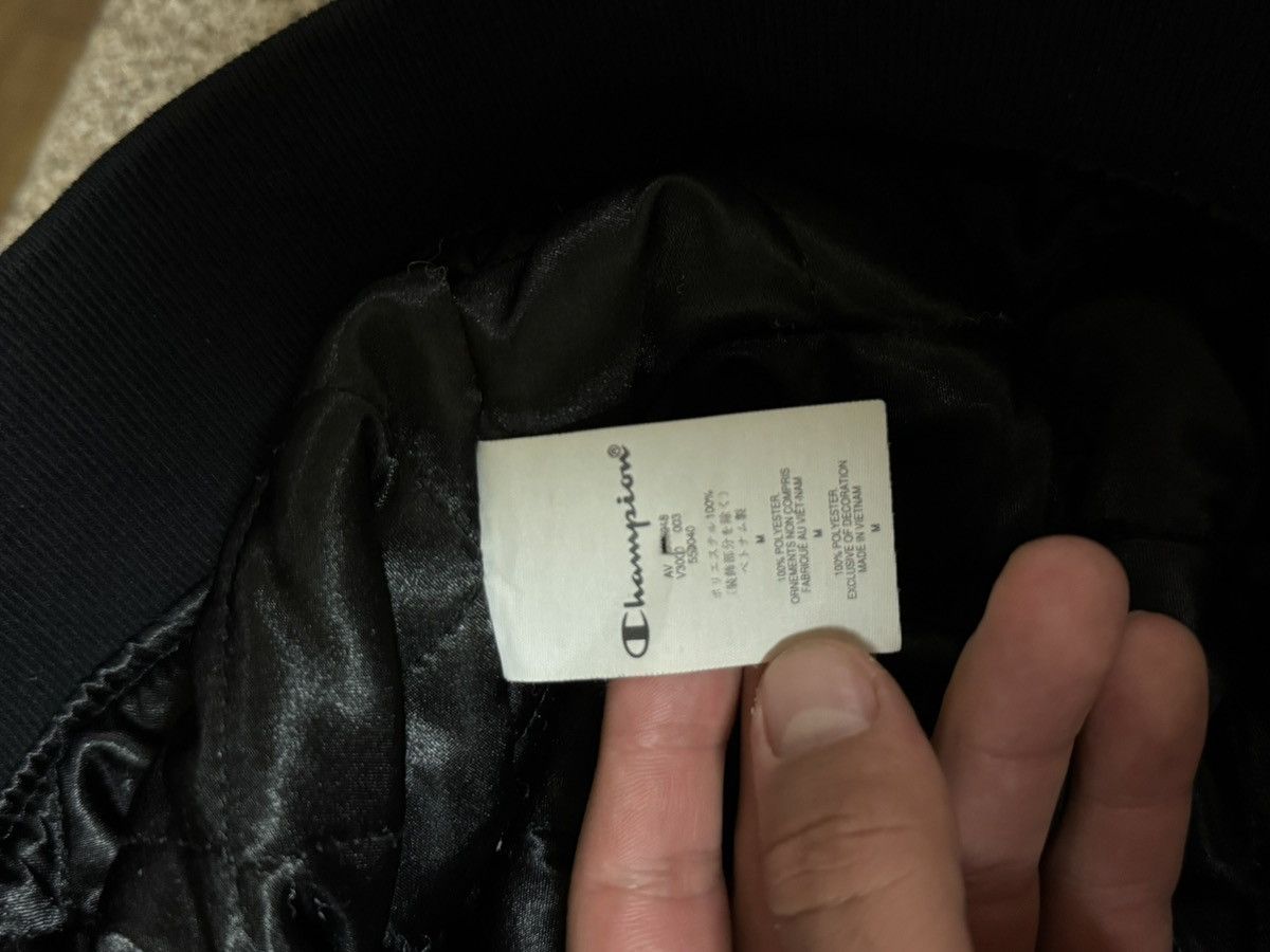 Champion × Supreme Supreme Champion Hooded Satin Varsity Jacket Size US M / EU 48-50 / 2 - 7 Thumbnail
