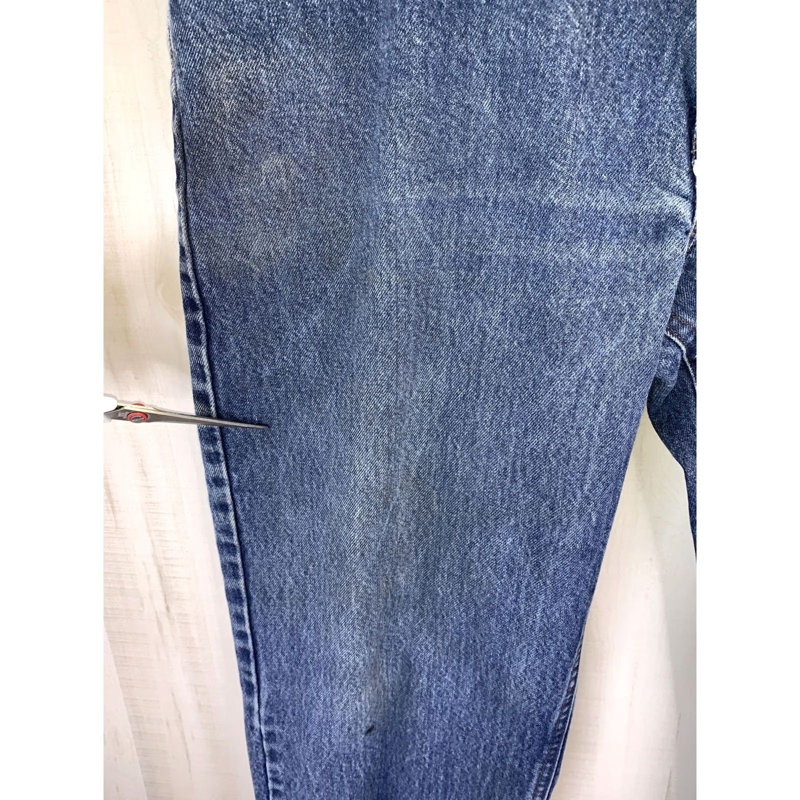 Carhartt Carhartt FR Jeans Mens Denim Straight Leg 40x32 11196 Blue Cotton Denim Fire Resistant Work Jeans Regular Mens Size US 40 / EU 56 - 5 Thumbnail
