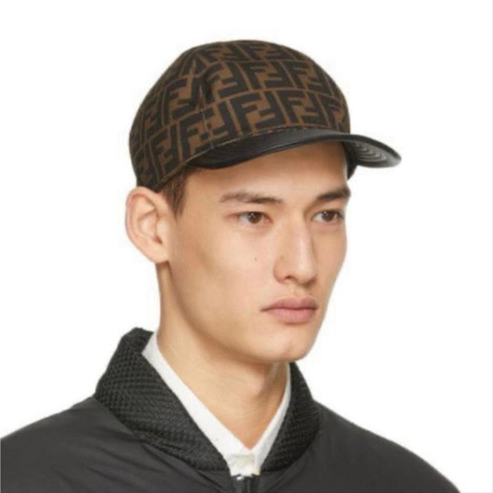 Fendi FF logo stripe reversible baseball hat Size ONE SIZE - 9 Thumbnail