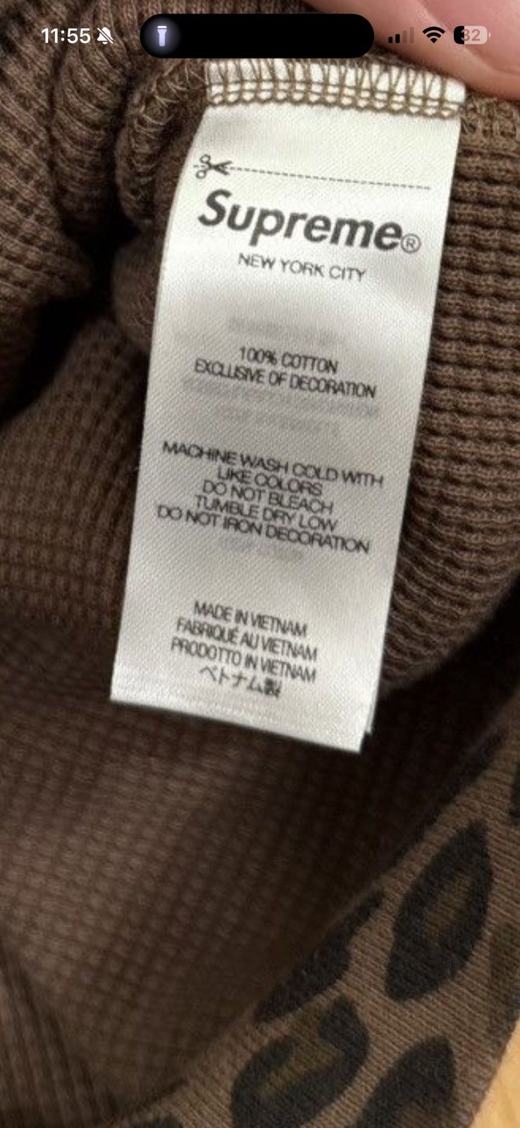Supreme Supreme Hooded Zip-Up Thermal Leopard Hoodie Size US XL / EU 56 / 4 - 6 Thumbnail