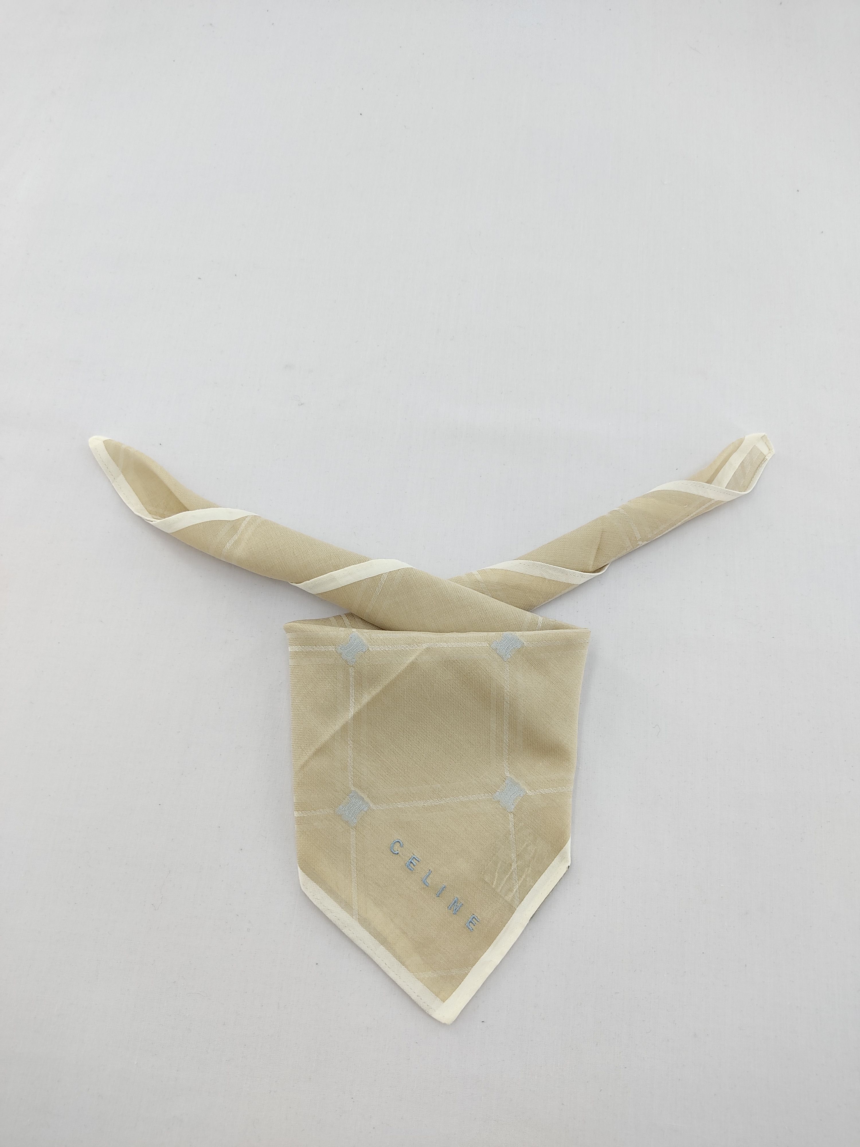 Celine Celine Handkerchief / Neckwear / Bandana Size ONE SIZE - 2 Thumbnail