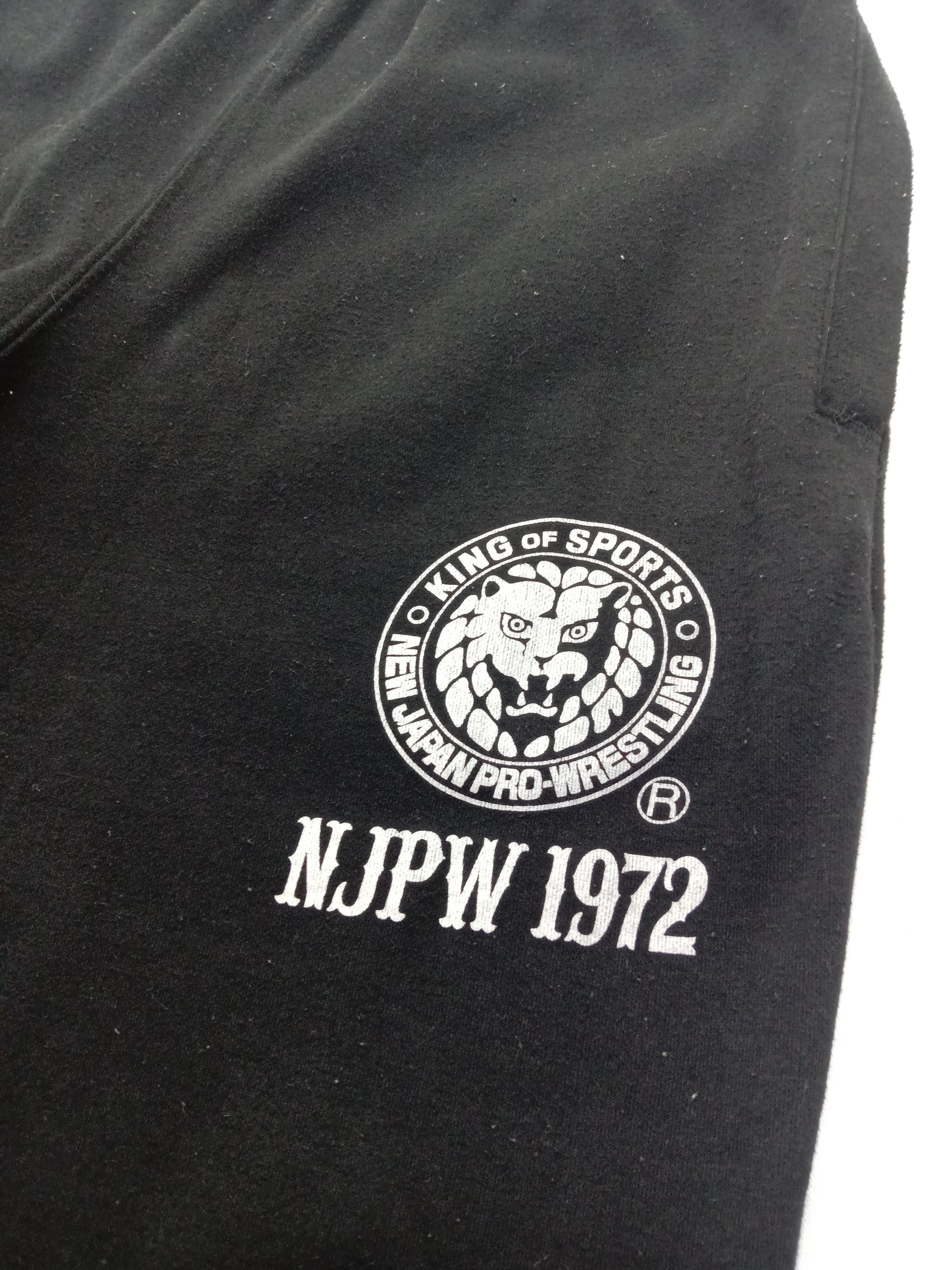 Japanese Brand Vintage New Japan Pro Wrestling 1972 Jogger Pants Size US 30 / EU 46 - 9 Thumbnail