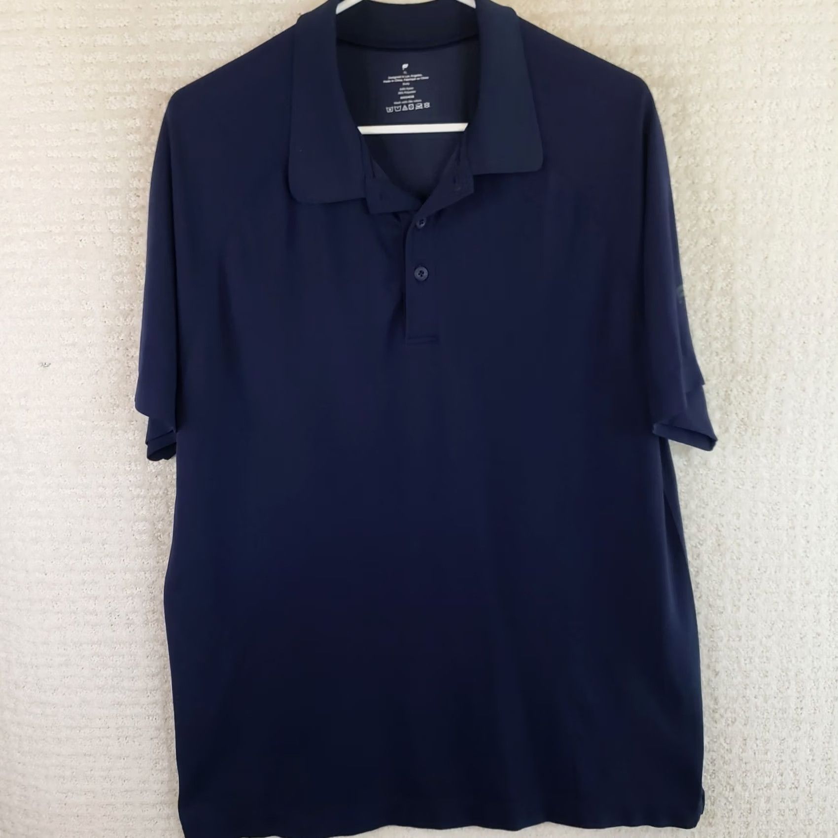 Fabletics Fabletics Polo Shirt Navy Blue XL Athletic Short Sleeve Golf Stretch New! Size US XL / EU 56 / 4 - 2 Thumbnail
