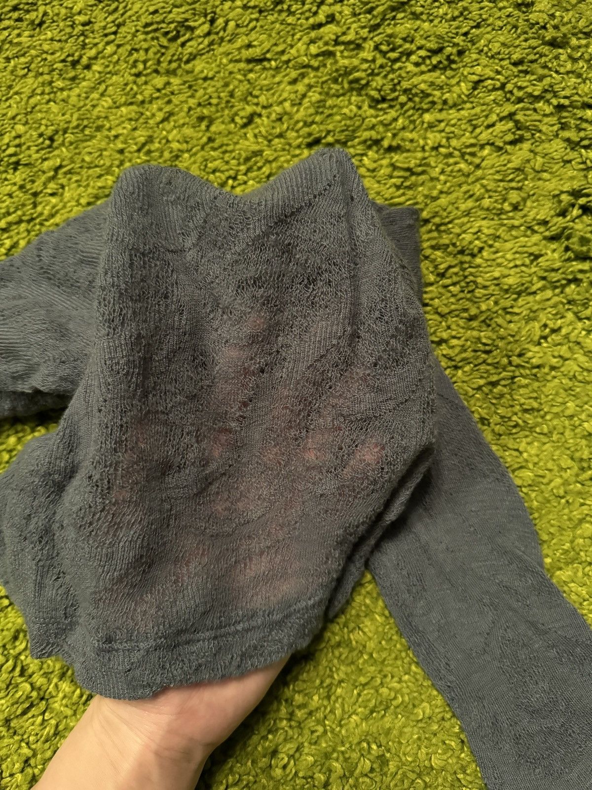 Transit × Transit Uomo Transit par-such avant garde mesh wool sweater Size S / US 4 / IT 40 - 6 Thumbnail