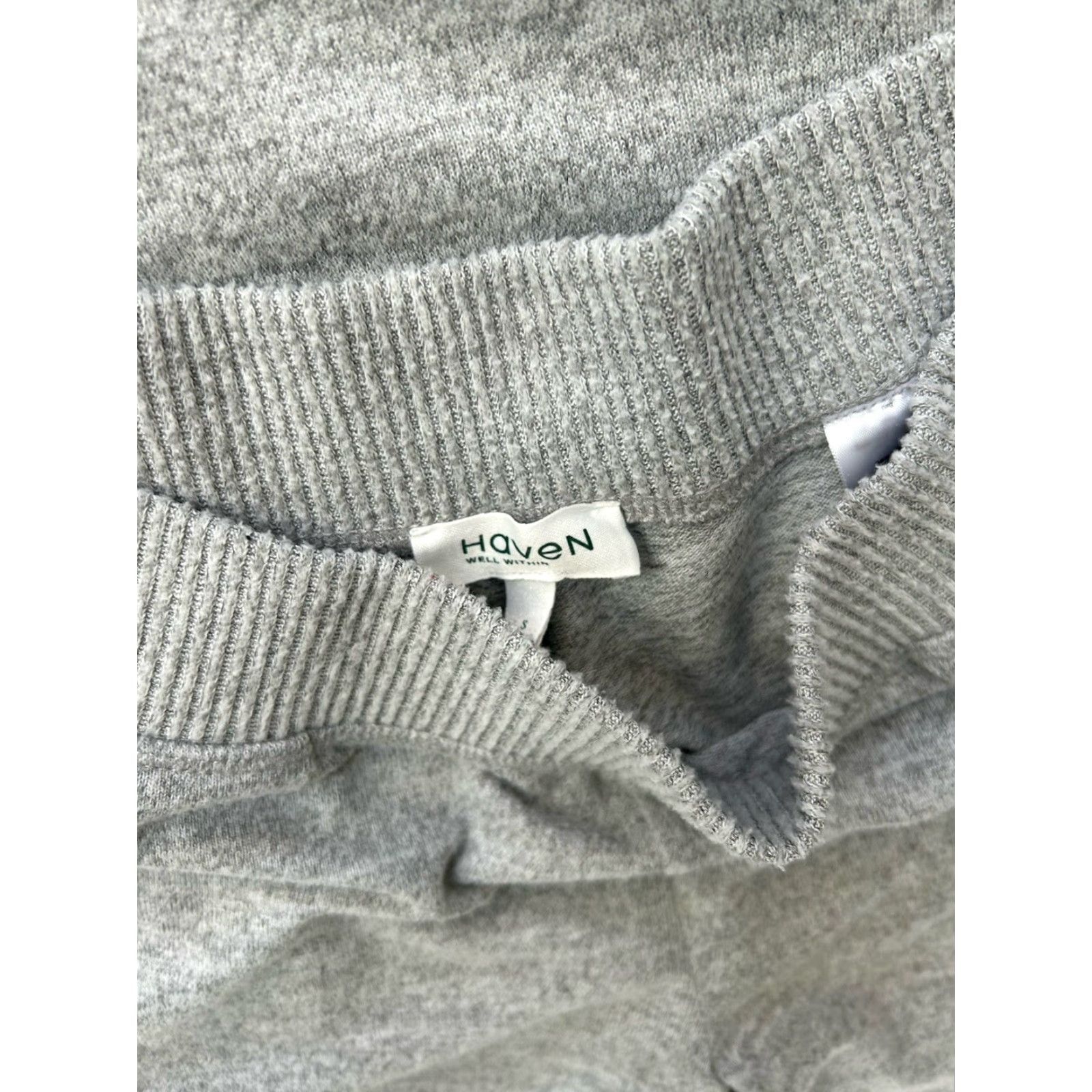 Vintage Haven Lounge Sweatsuit Women’s XS Top S Bottom Gray - Sweatshirt Set Womens XS/S, Lounge Wear, Haven Brand, Gray, 90s? Size S / US 4 / IT 40 - 4 Thumbnail