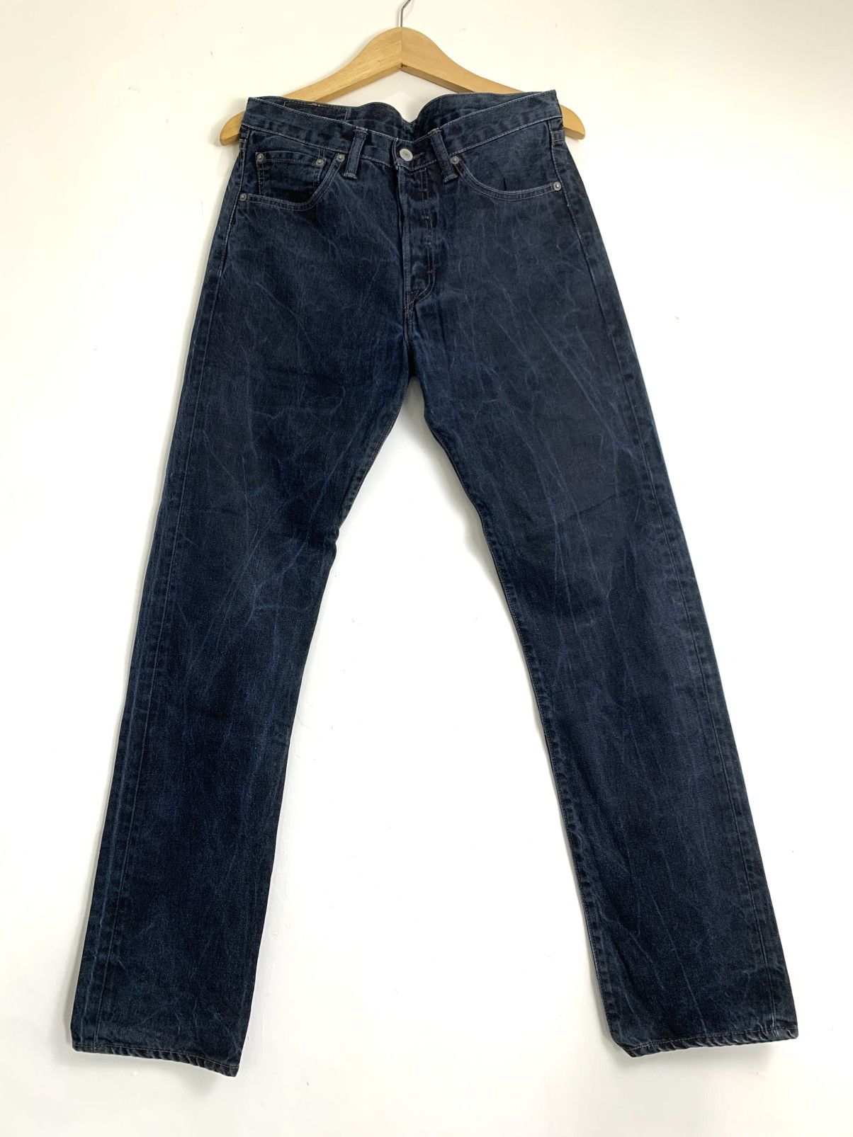 Levi's LEVIS STONEWASH acid JEANS 501 RARE Size US 31 - 6 Thumbnail