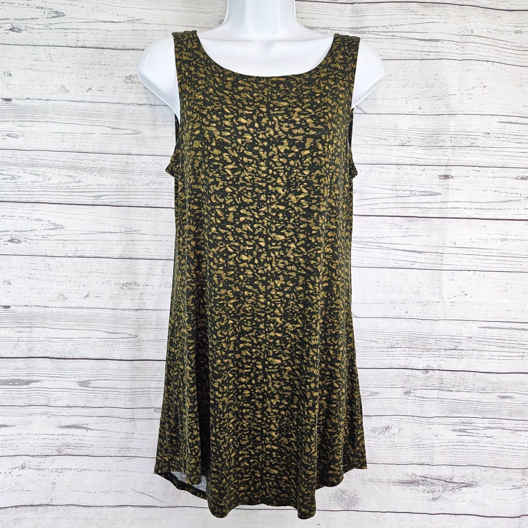 Vintage LOGO Layers Lori Goldstein Womens Tank Top Green Rayon Blend Size S Size S / US 4 / IT 40 - 2 Thumbnail