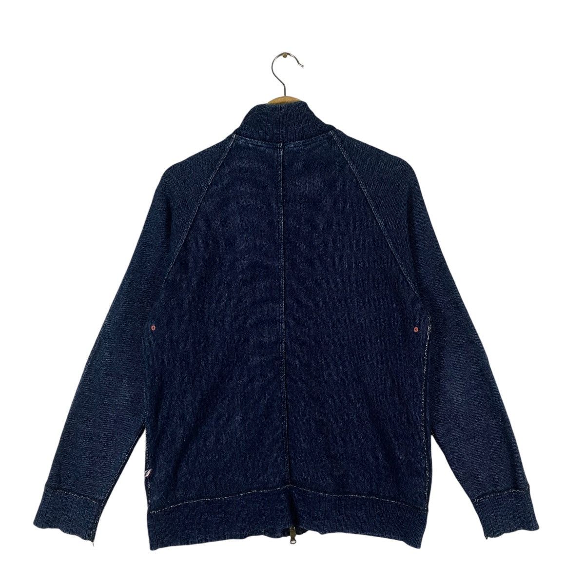 Blue Blue Japan × Japanese Brand × Pure Blue Japan Pure Blue Japan Indigo Dyed Tred Jacket Size 2 (M) Size US M / EU 48-50 / 2 - 14 Thumbnail