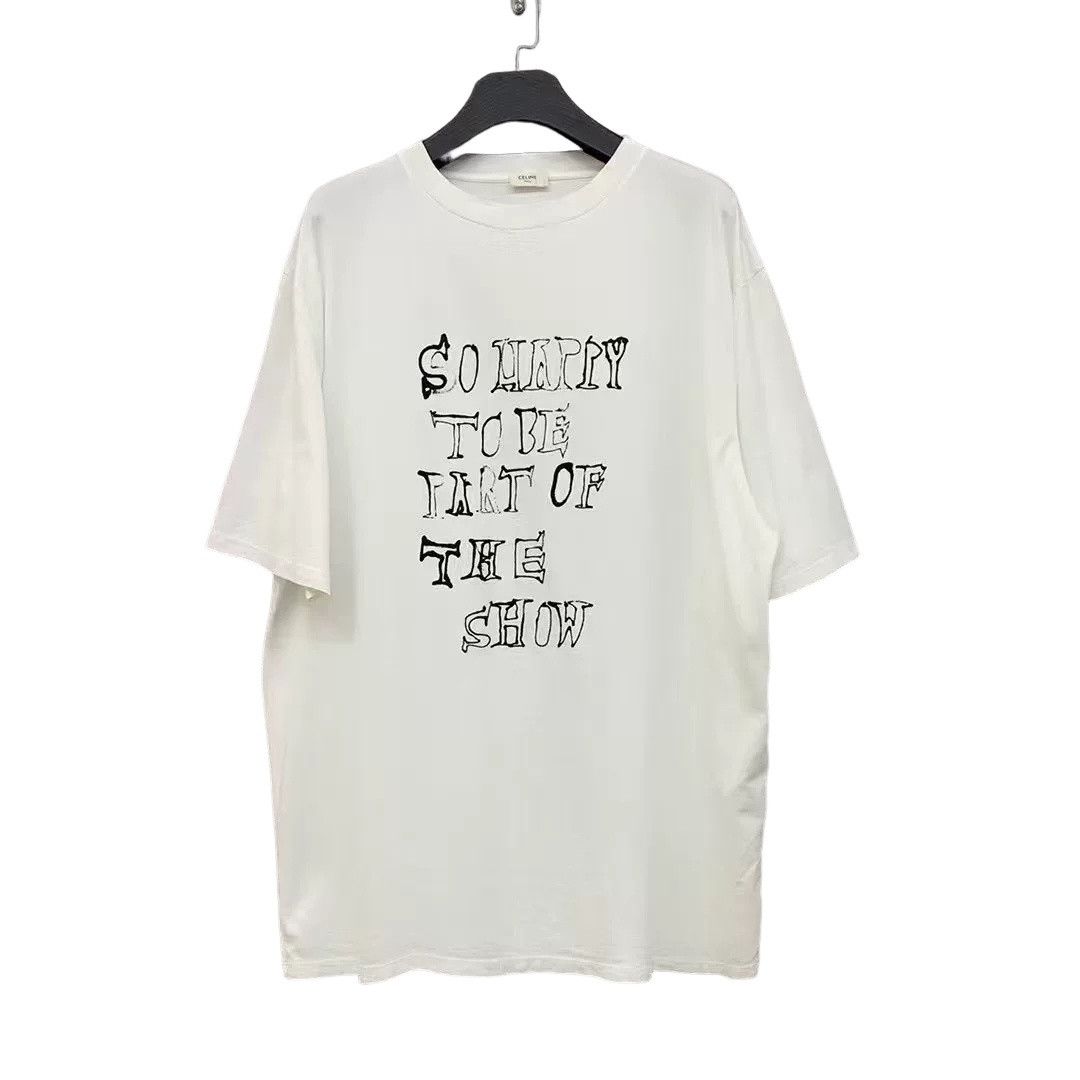 Celine Celine Logo Print T-Shirt Size S Size US S / EU 44-46 / 1 - 1 Thumbnail