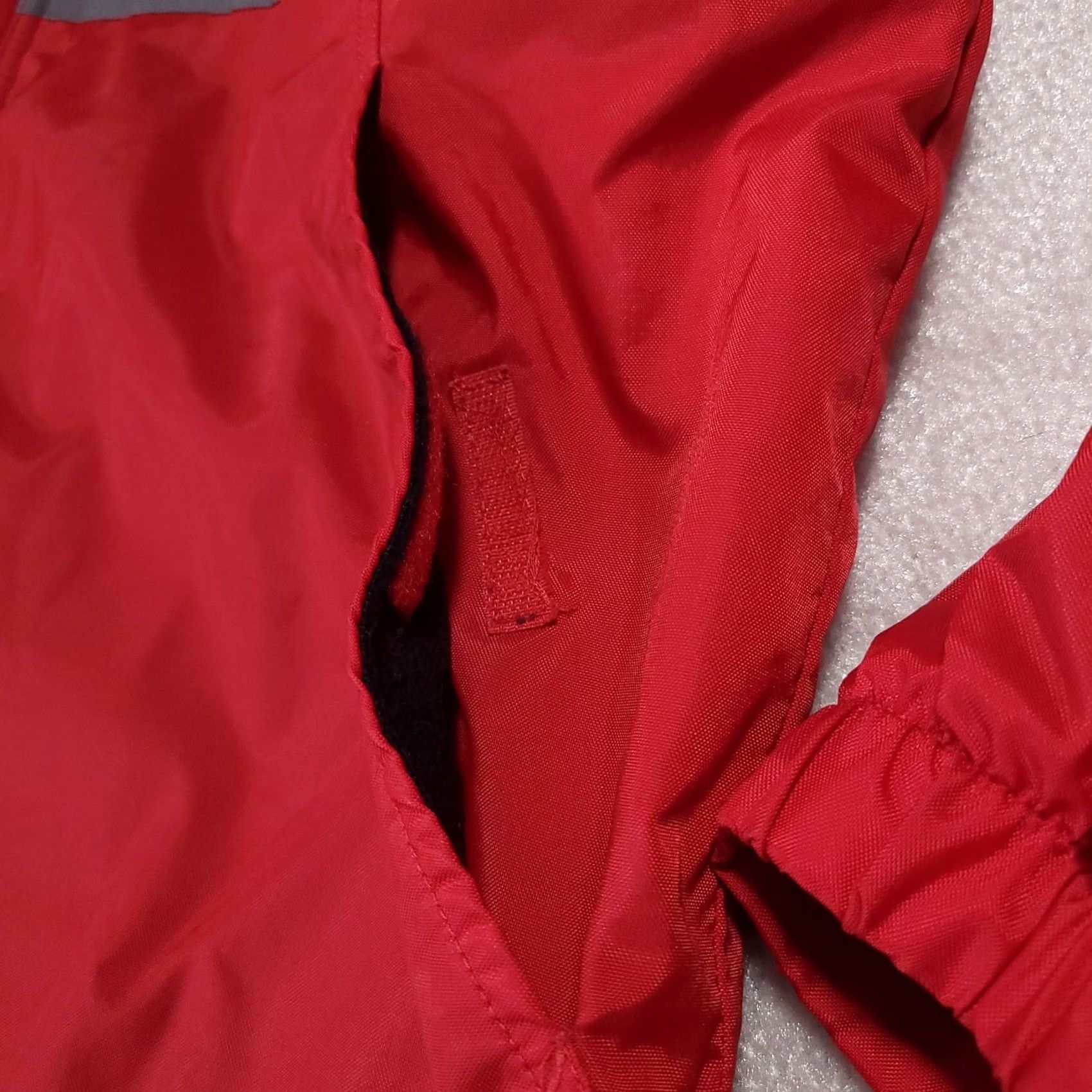 Nike VINTAGE Nike Jacket Mens M Red Windbreaker Reflective Swoosh Zip Full Zip 90s Outdoor Sports Size US M / EU 48-50 / 2 - 7 Thumbnail