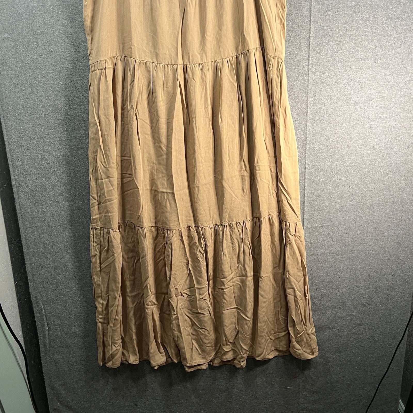 Other Laurie Felt Sleeveless Tiere Maxi Dress Brown Sand Size M Size M / US 6-8 / IT 42-44 - 4 Thumbnail
