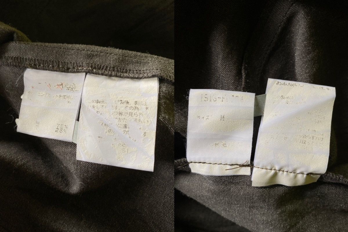 Issey Miyake AW1991 I.S. SunaoKuwahara Raw Cuts Khakis Jacket Size M / US 6-8 / IT 42-44 - 3 Thumbnail
