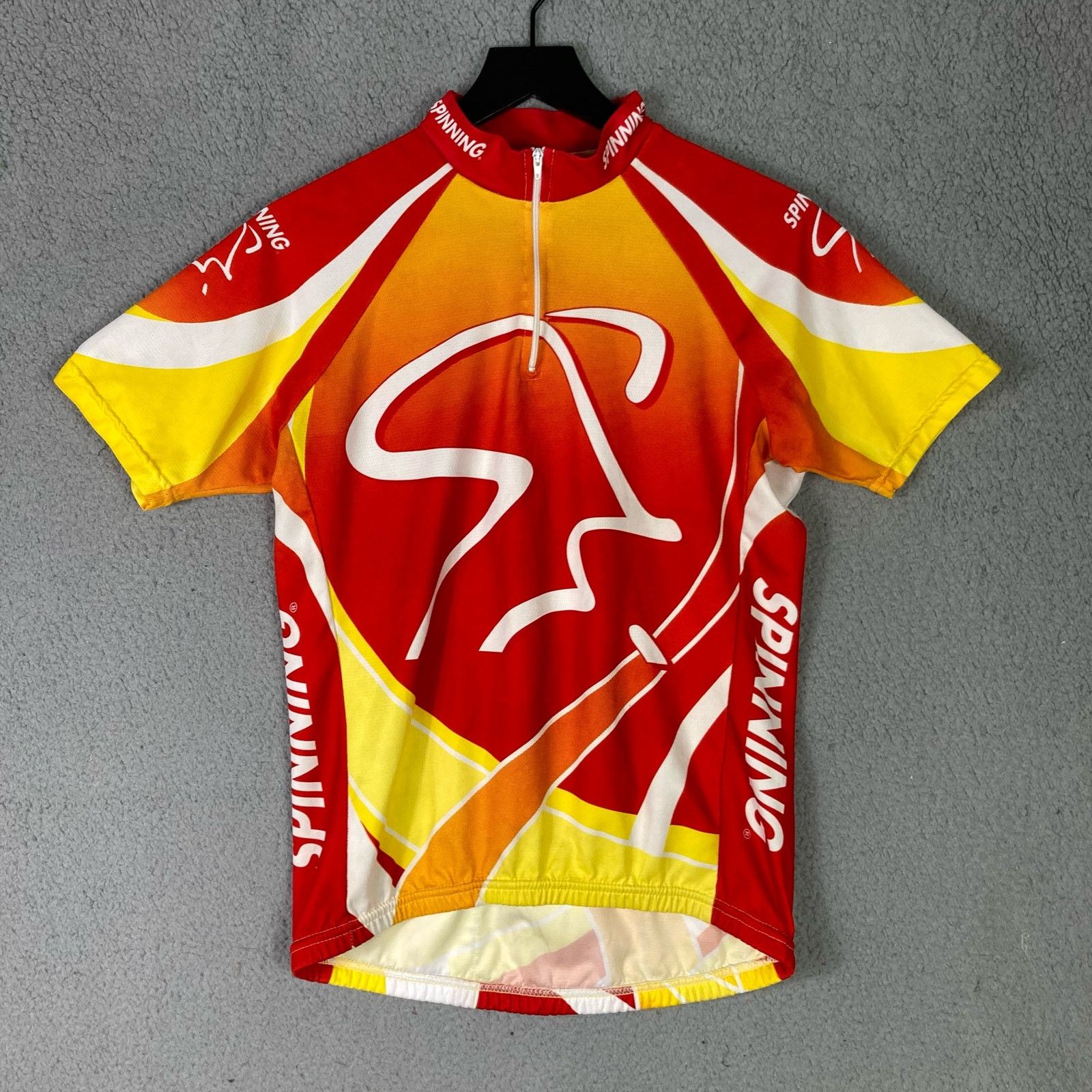 Other Men's Medium Cycling Shirt 1/4 Zip Spinning Enthusiast Bike Size US M / EU 48-50 / 2 - 2 Thumbnail