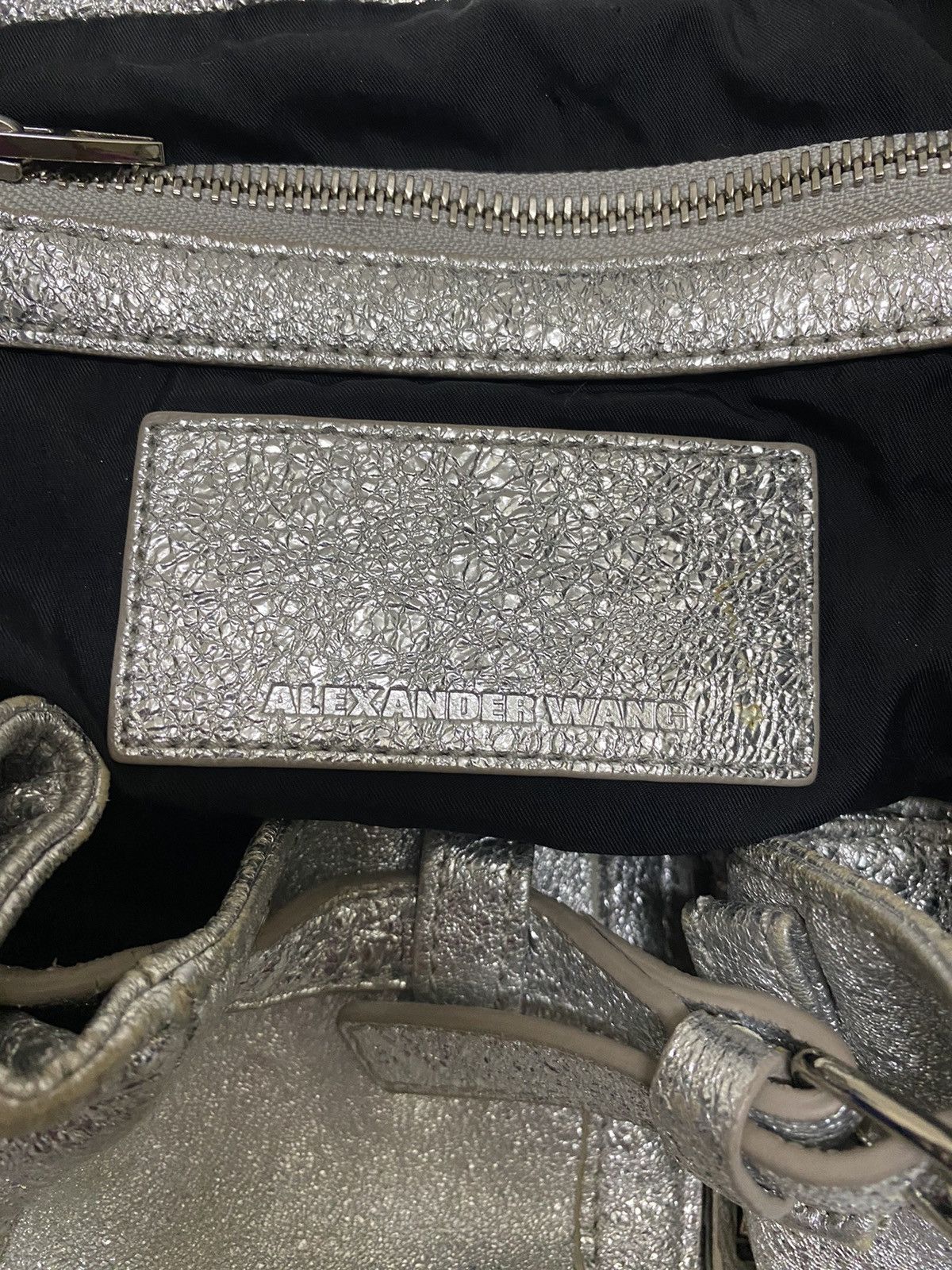 Alexander Wang Shining Soft Leather Backpack Size ONE SIZE - 13 Thumbnail