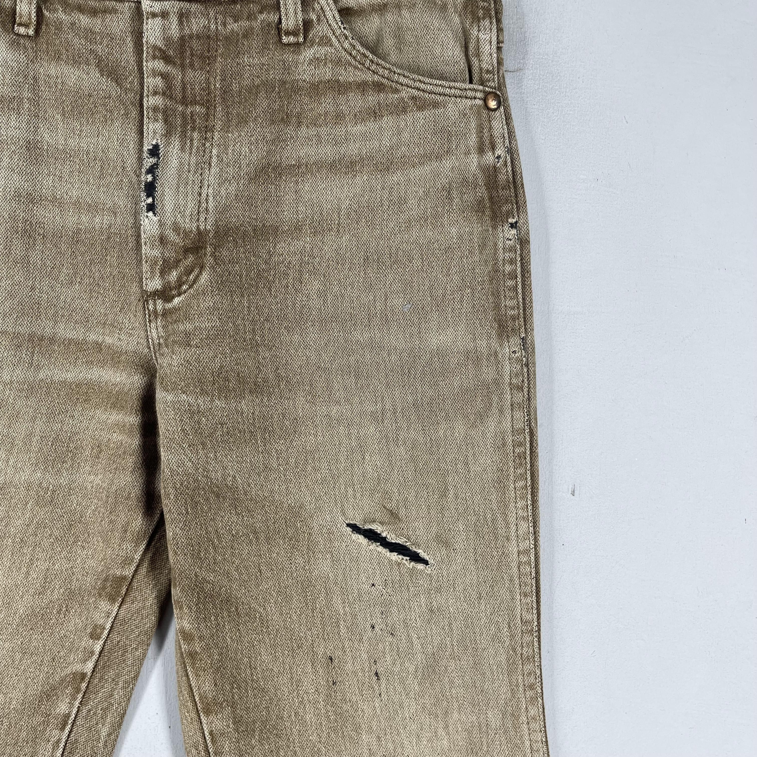 Jean × Wrangler Vintage Distressed Wrangler High Rise Faded Brown Jeans Size US 31 - 4 Thumbnail