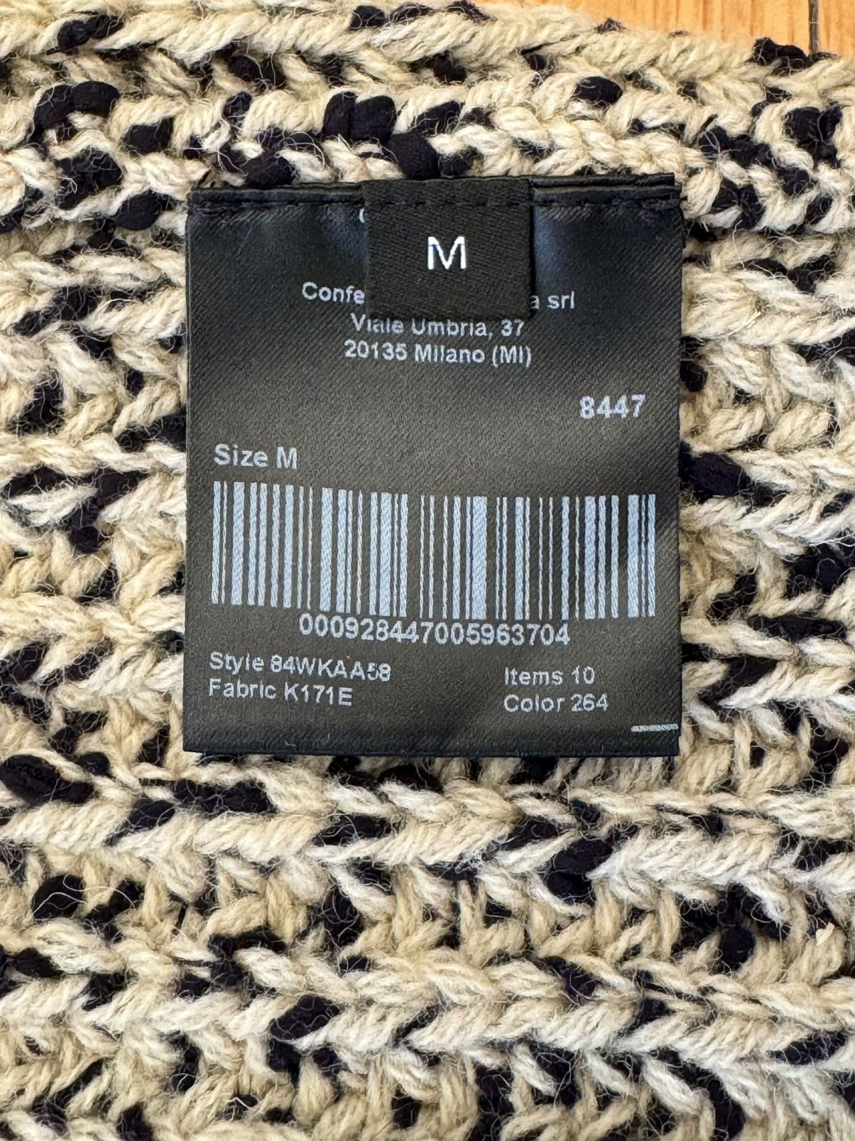 Calvin Klein 205W39NYC CALVIN KLEIN 205W39NYC knit shoulder cover FW18 Size US M / EU 48-50 / 2 - 5 Thumbnail