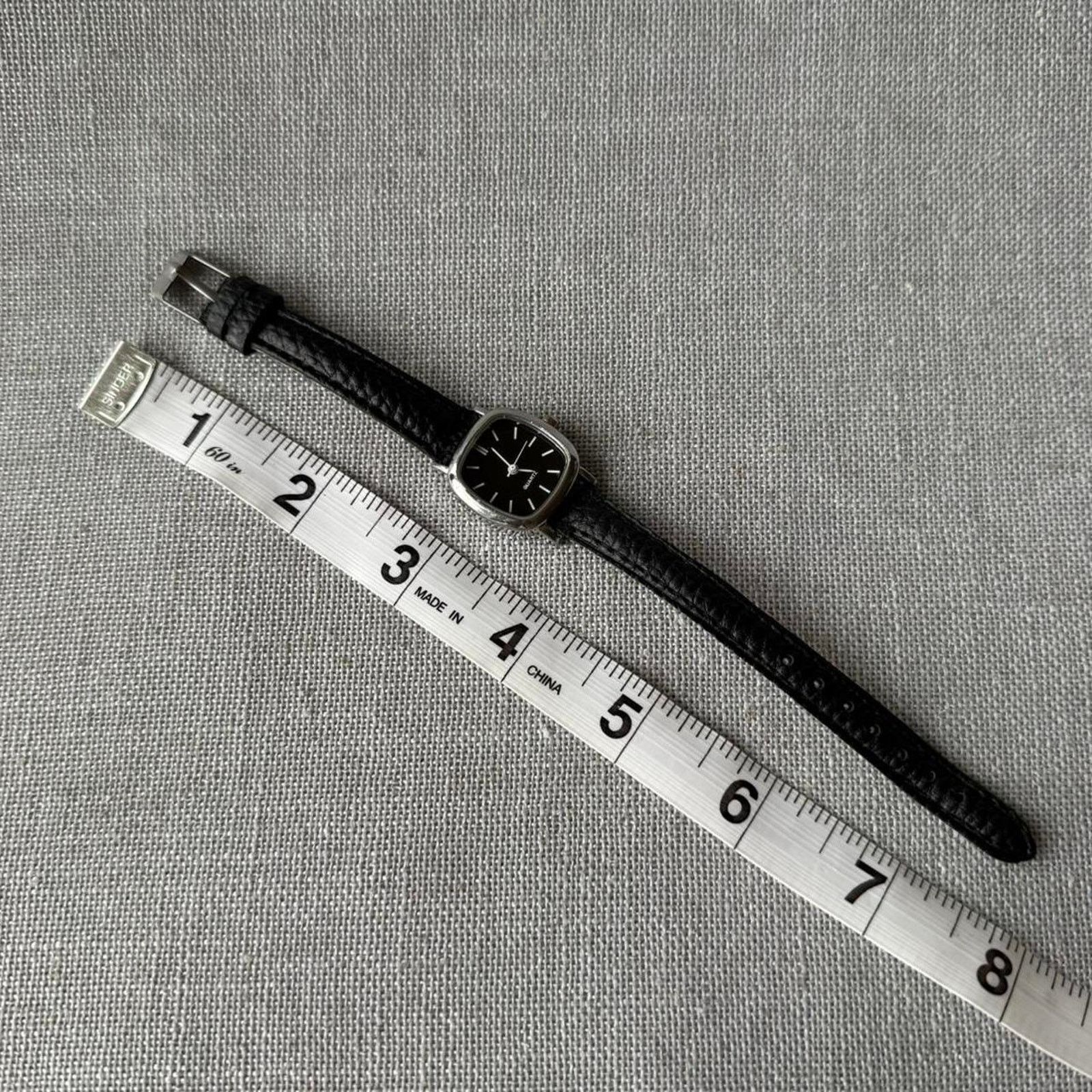 Other Black leather vintage style watch MENS Size ONE SIZE - 4 Thumbnail