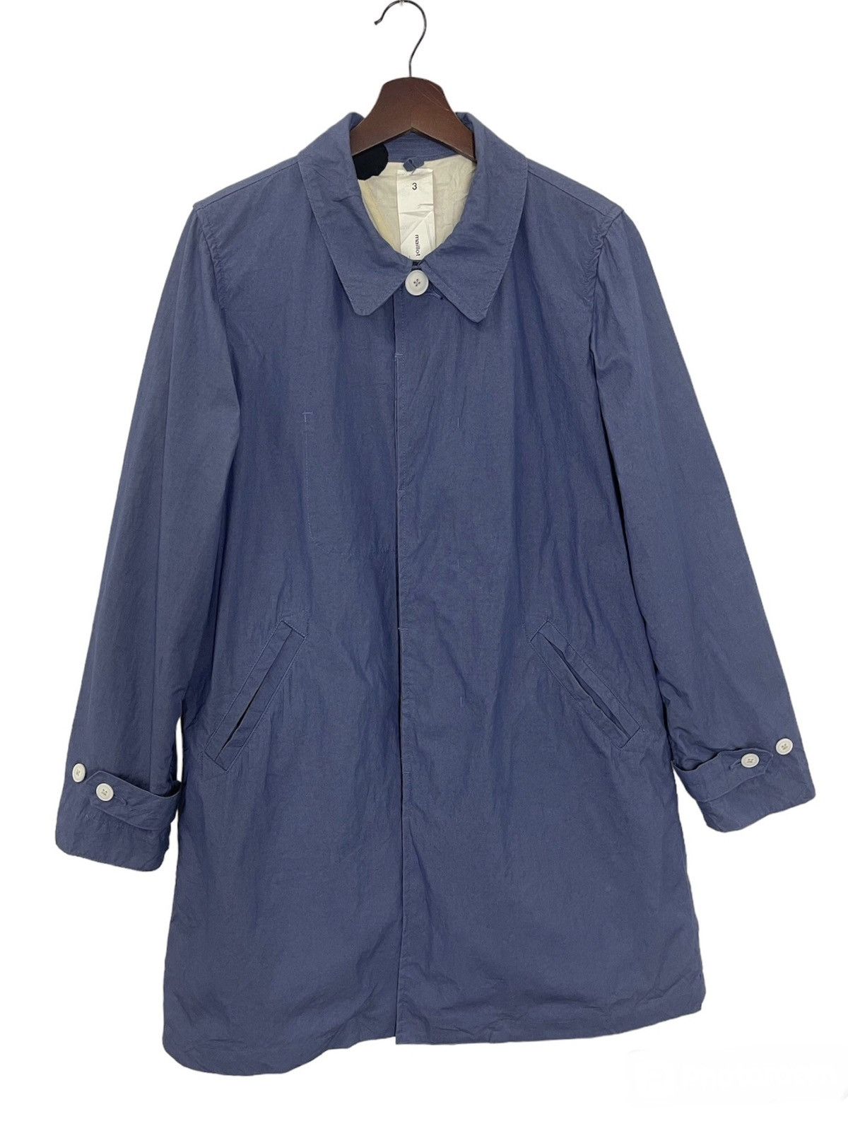 Japanese Brand VINTAGE MAILLOT TRENCT COAT STREET FASHION SUMMER Size US M / EU 48-50 / 2 - 1 Thumbnail