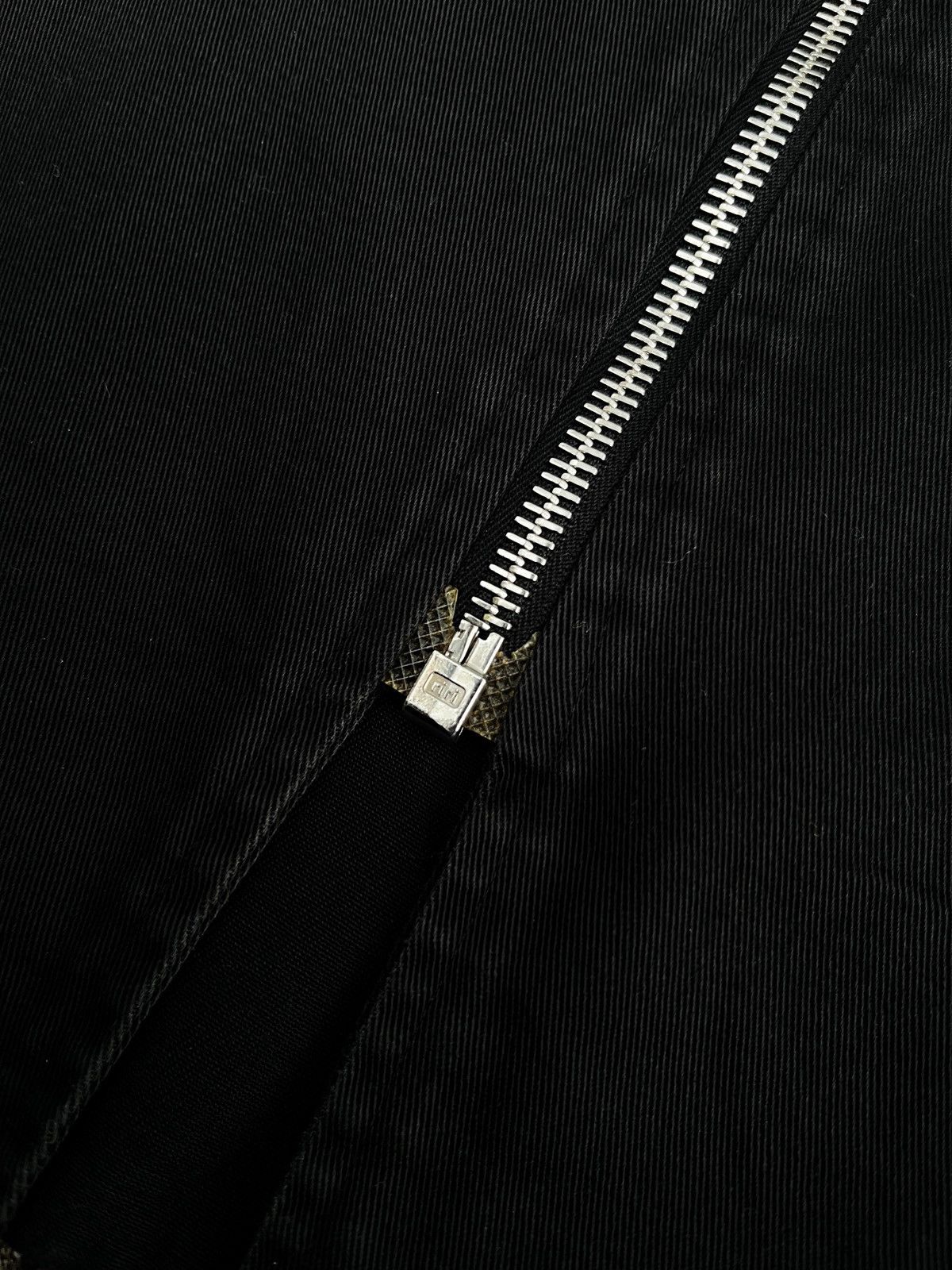 agnes b. Agnes b. Homme Multi Zipper Black Cotton Jacket Size US M / EU 48-50 / 2 - 7 Thumbnail