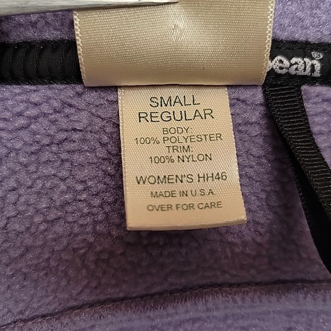 Vintage VINTAGE L.L.Bean Jacket Womens Small Purple 1/4 Zip Fleece Pullover Outdoors Made in USA Size S / US 4 / IT 40 - 6 Thumbnail