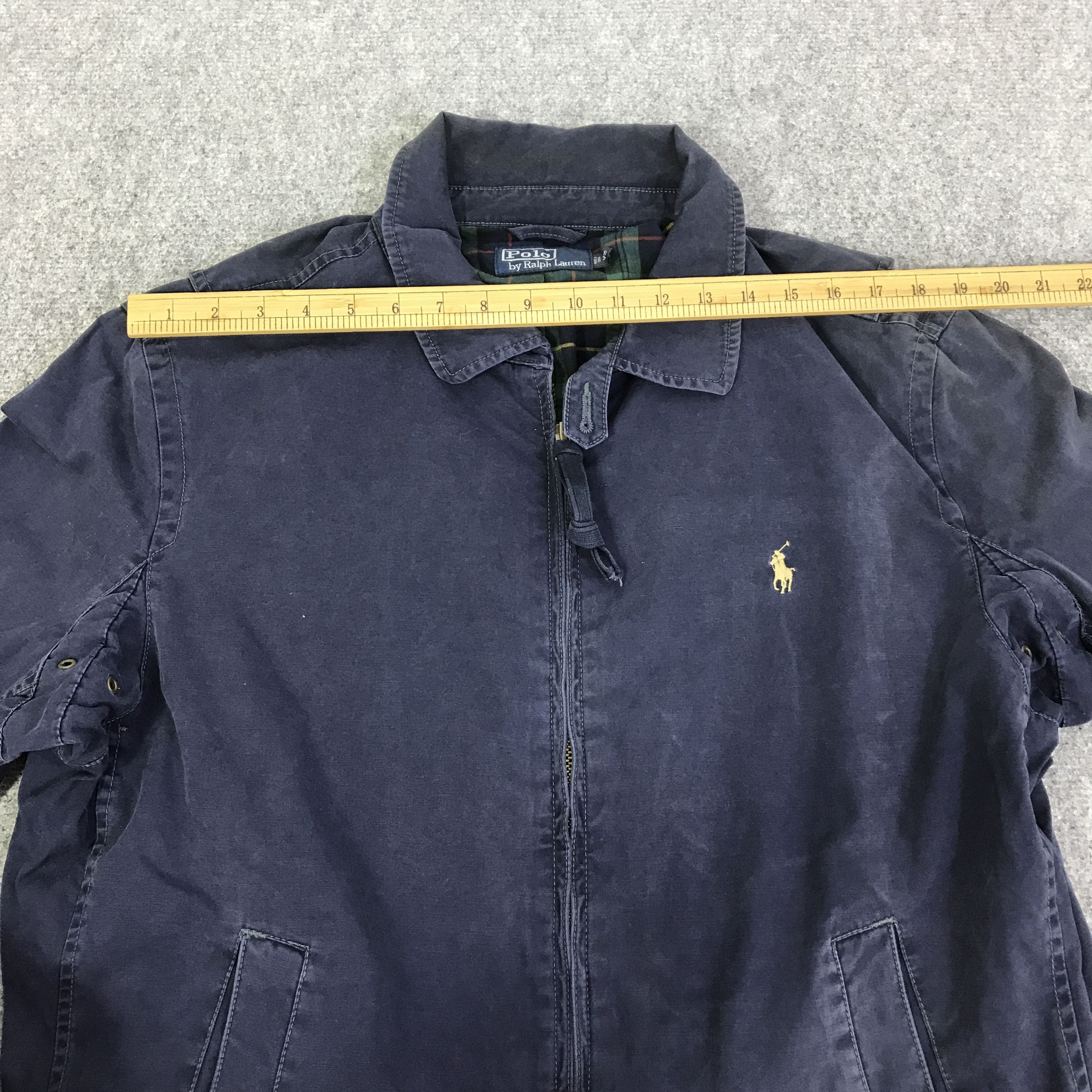 Polo Ralph Lauren POLO RALPH LAUREN NAVY FADED JACKET K96B7 Size US L / EU 52-54 / 3 - 5 Thumbnail