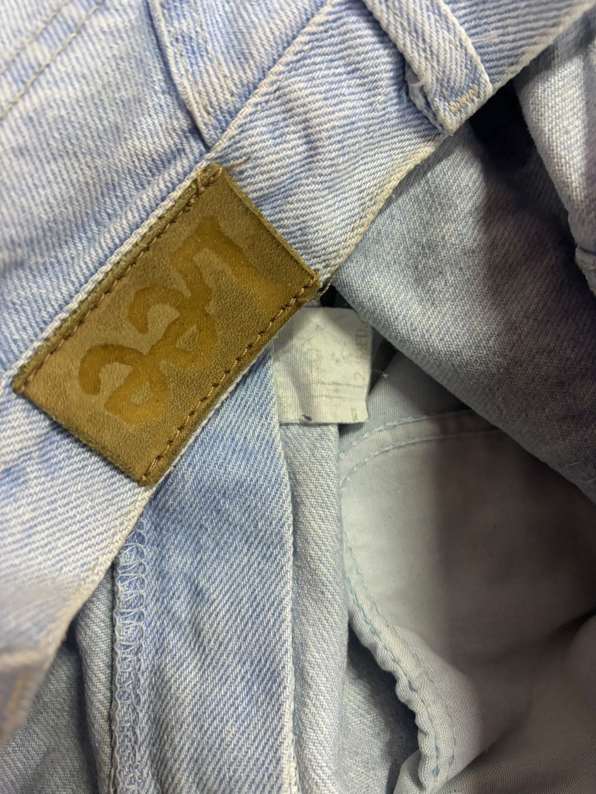 Kapital Kountry Japan Lee Kapital Inspired Patchwork Ripped Jeans Size US 28 / EU 44 - 7 Thumbnail