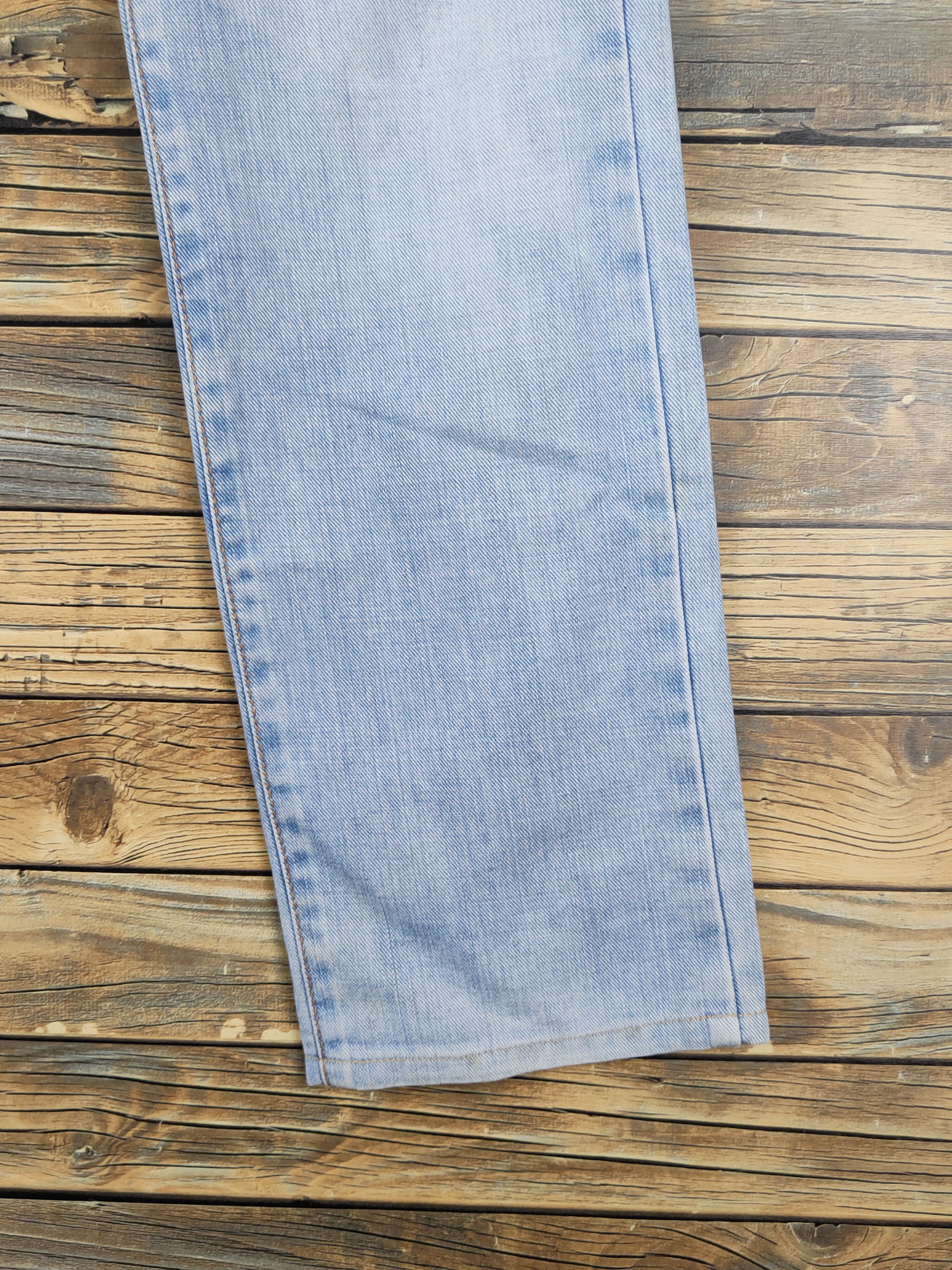 Edwin Edwin Light Blue Distressed Ripped Jeans #W1410 Size US 29 - 6 Thumbnail