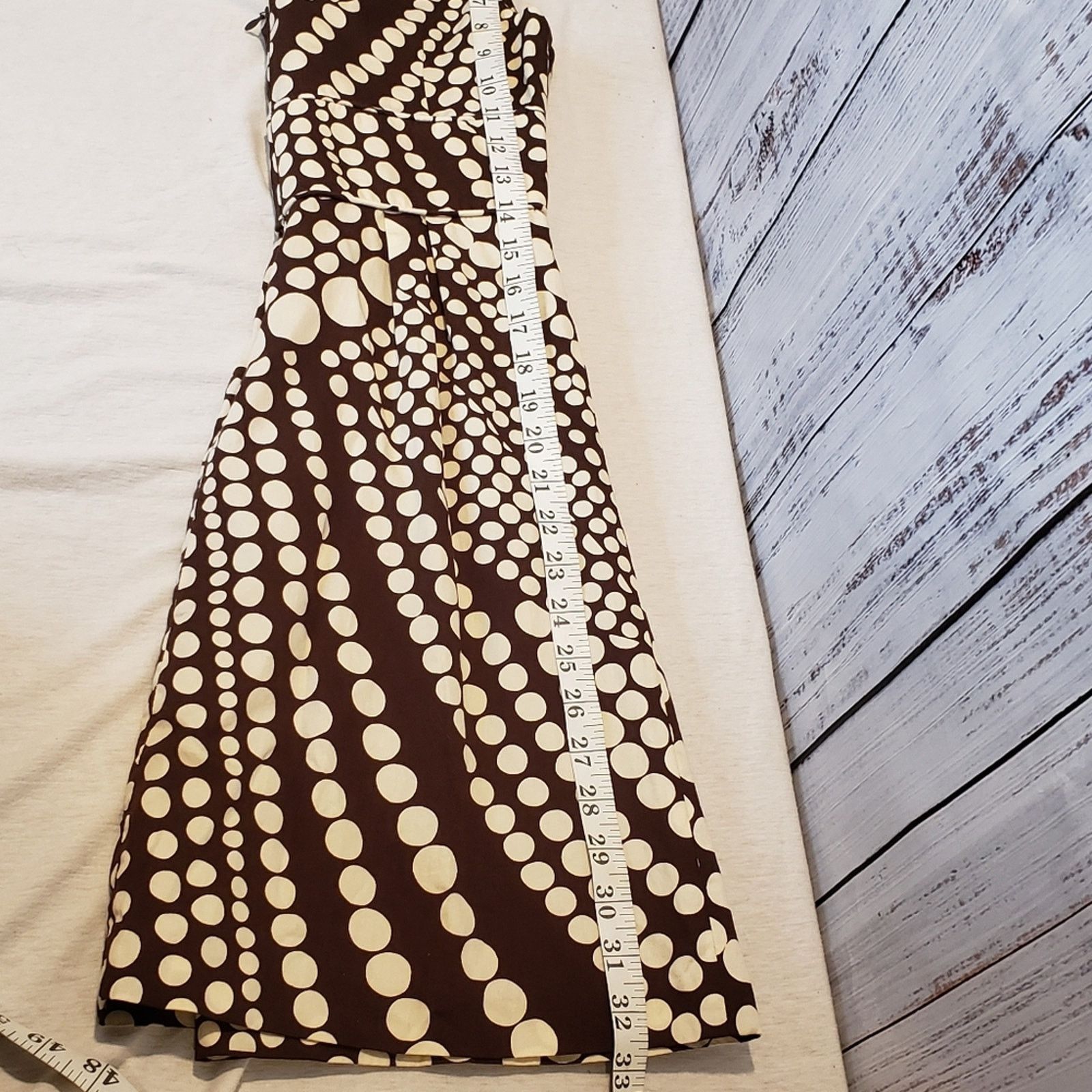 Other Milly of New York Mini Dress Brown polka-dots. Sz 2. Cotton Size XS / US 0-2 / IT 36-38 - 7 Thumbnail