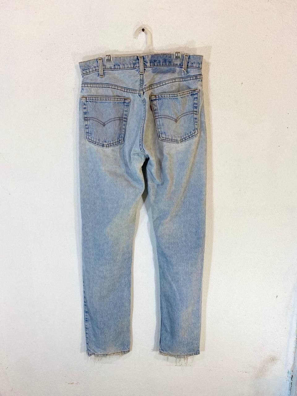 Levi's vintage levis 505 light wash denim nice design Size US 31 - 1 Thumbnail