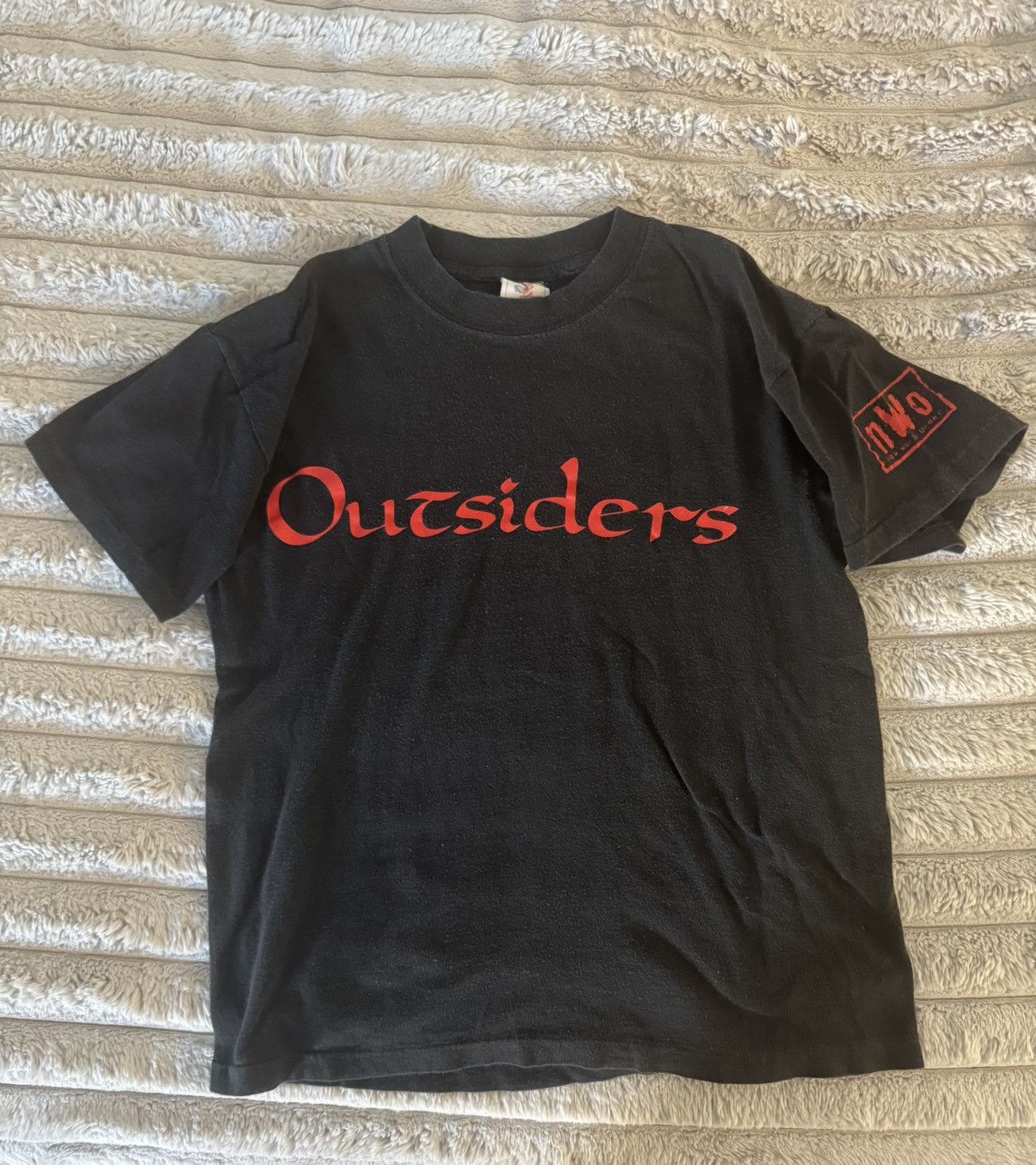 WCW/nWo 1996 outsiders hall & nash tee 90s wrestling wolf pack hogan Size US M / EU 48-50 / 2 - 3 Thumbnail