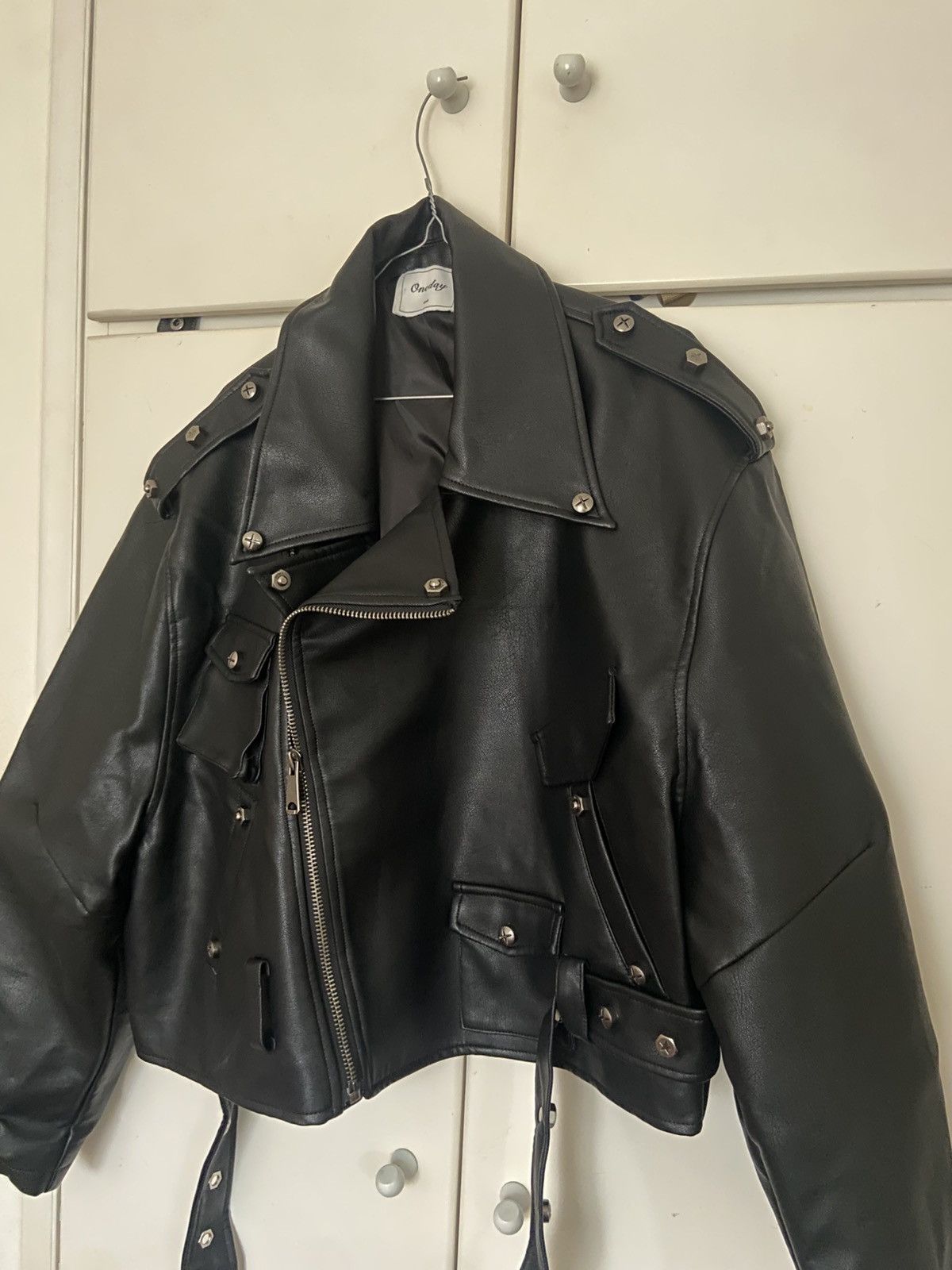 Japanese Brand Korean style Oversized faux leather jacket Size US M / EU 48-50 / 2 - 3 Thumbnail