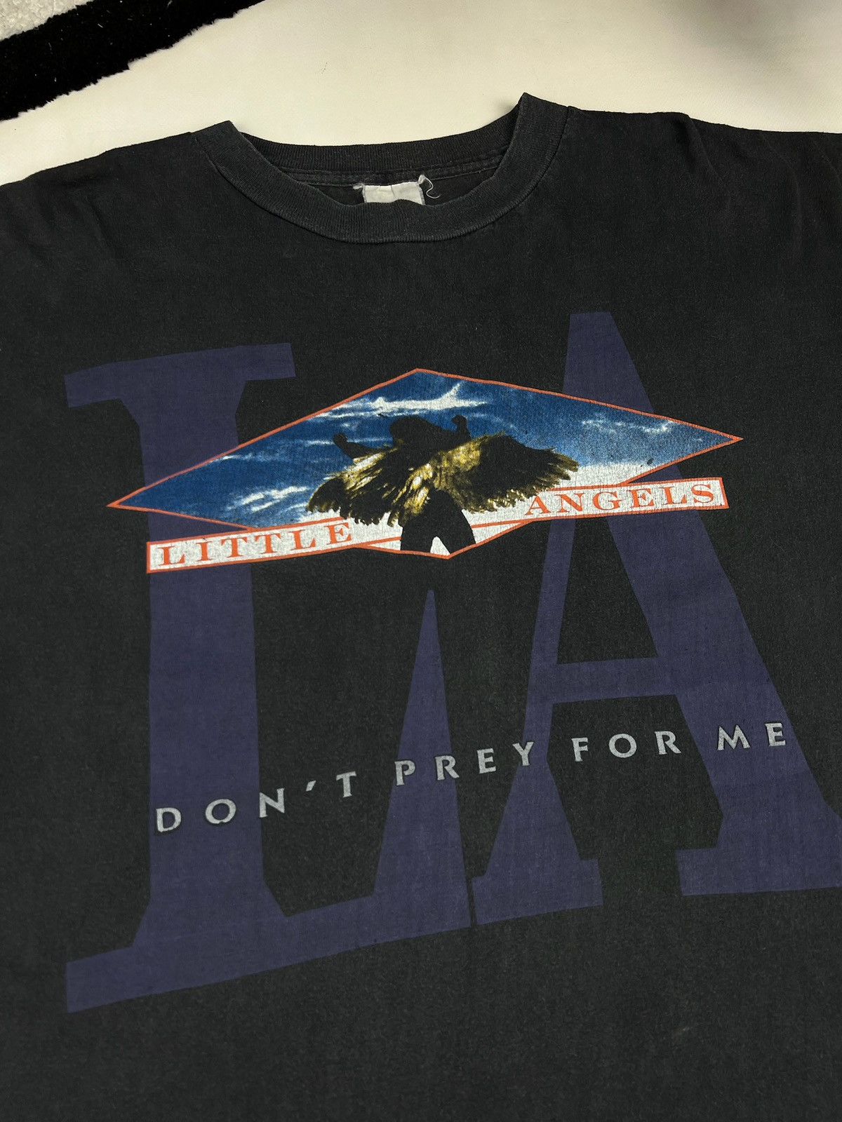 Band Tees × Vintage Rare Little Angels 90s Vintage Tour tee Size US XL / EU 56 / 4 - 4 Thumbnail