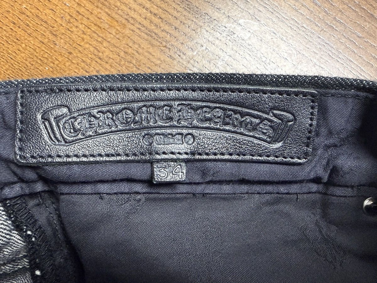 Chrome Hearts Chrome Hearts Fleur Knee Star Patch Denim Sz 34 NEW Size US 34 / EU 50 - 11 Thumbnail