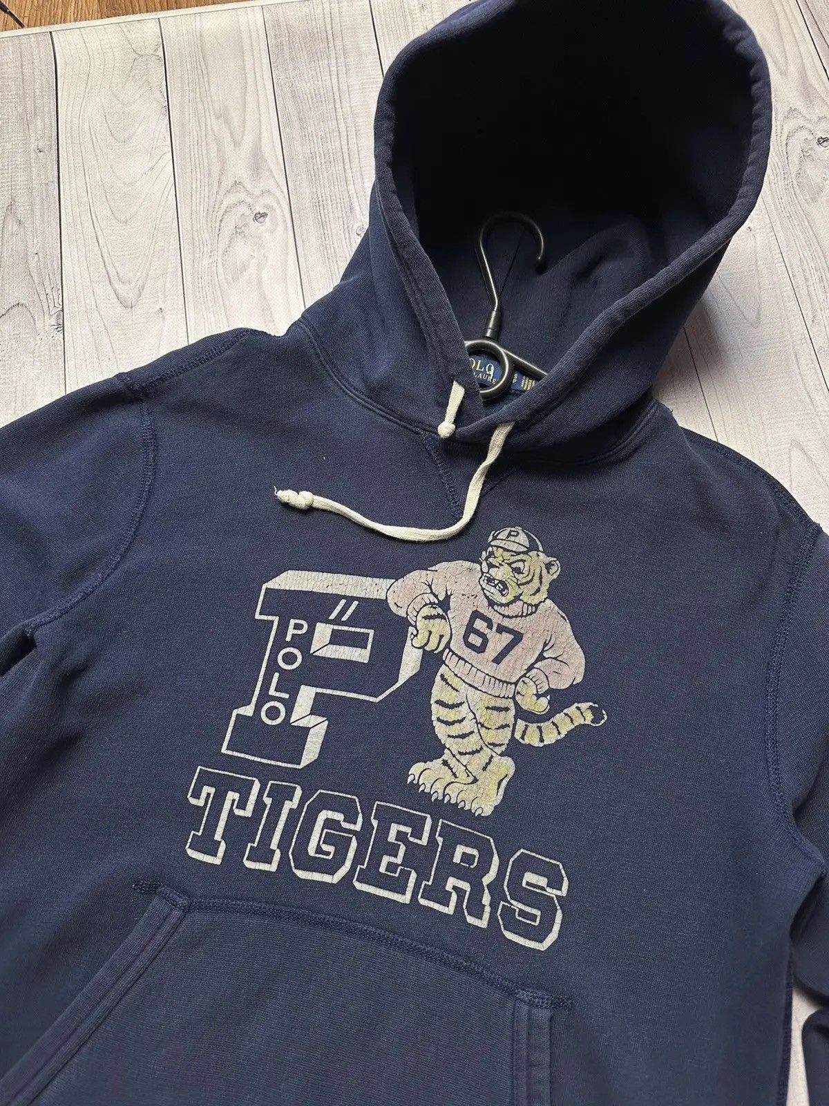 Polo Ralph Lauren Vintage polo Ralph Lauren Tigers hoodie rare logo size S Size US S / EU 44-46 / 1 - 3 Thumbnail