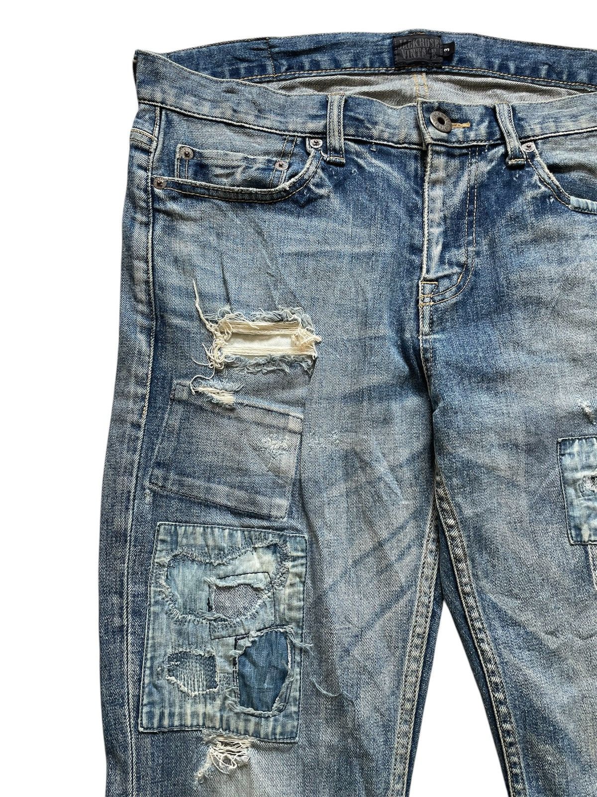 JACKROSE Vintage Jackrose Distressed Inspired Amiri Jeans Size US 32 / EU 48 - 7 Thumbnail