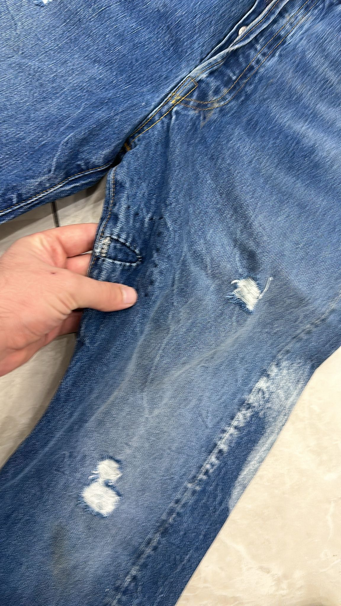 Levi's Vintage Clothing LVC Levi's Vintage Clothing SAMPLE 1947 501XX Selvedge Jeans Size US 32 / EU 48 - 8 Thumbnail