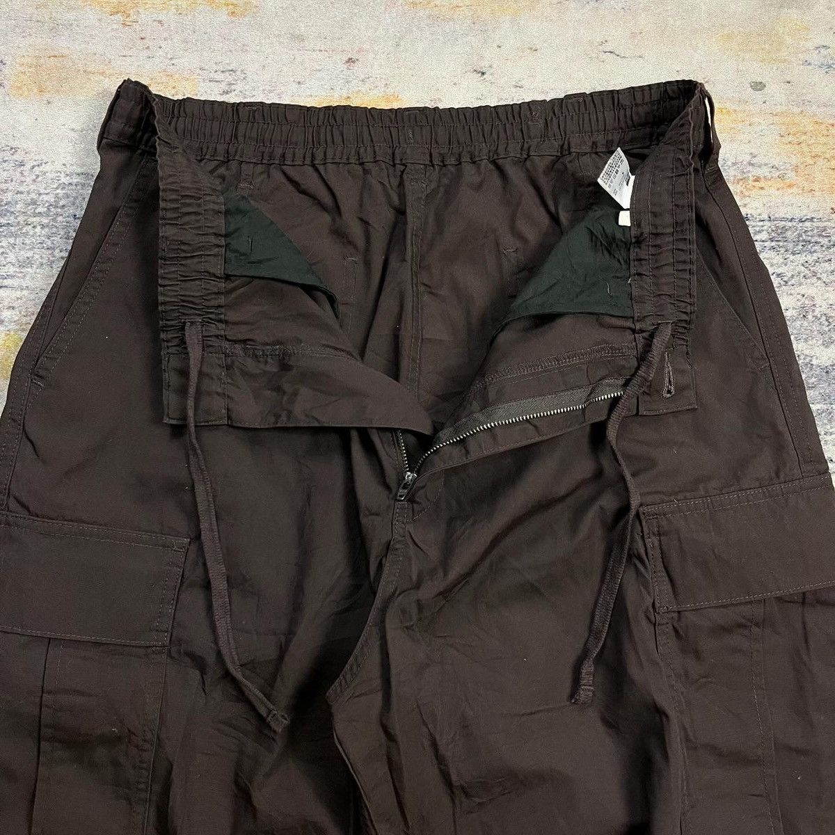 Japanese Brand Gu super wide cargo balloon pants black size 31-34 Size US 32 / EU 48 - 7 Thumbnail
