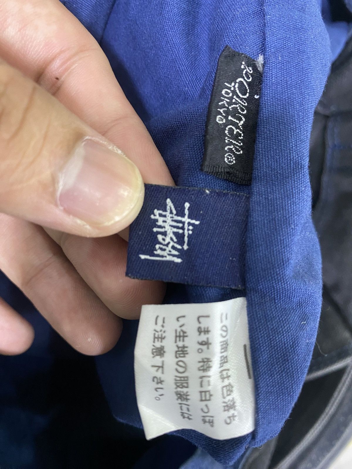 Porter Porter X Stussy Canvas Tote Bag Size ONE SIZE - 14 Thumbnail